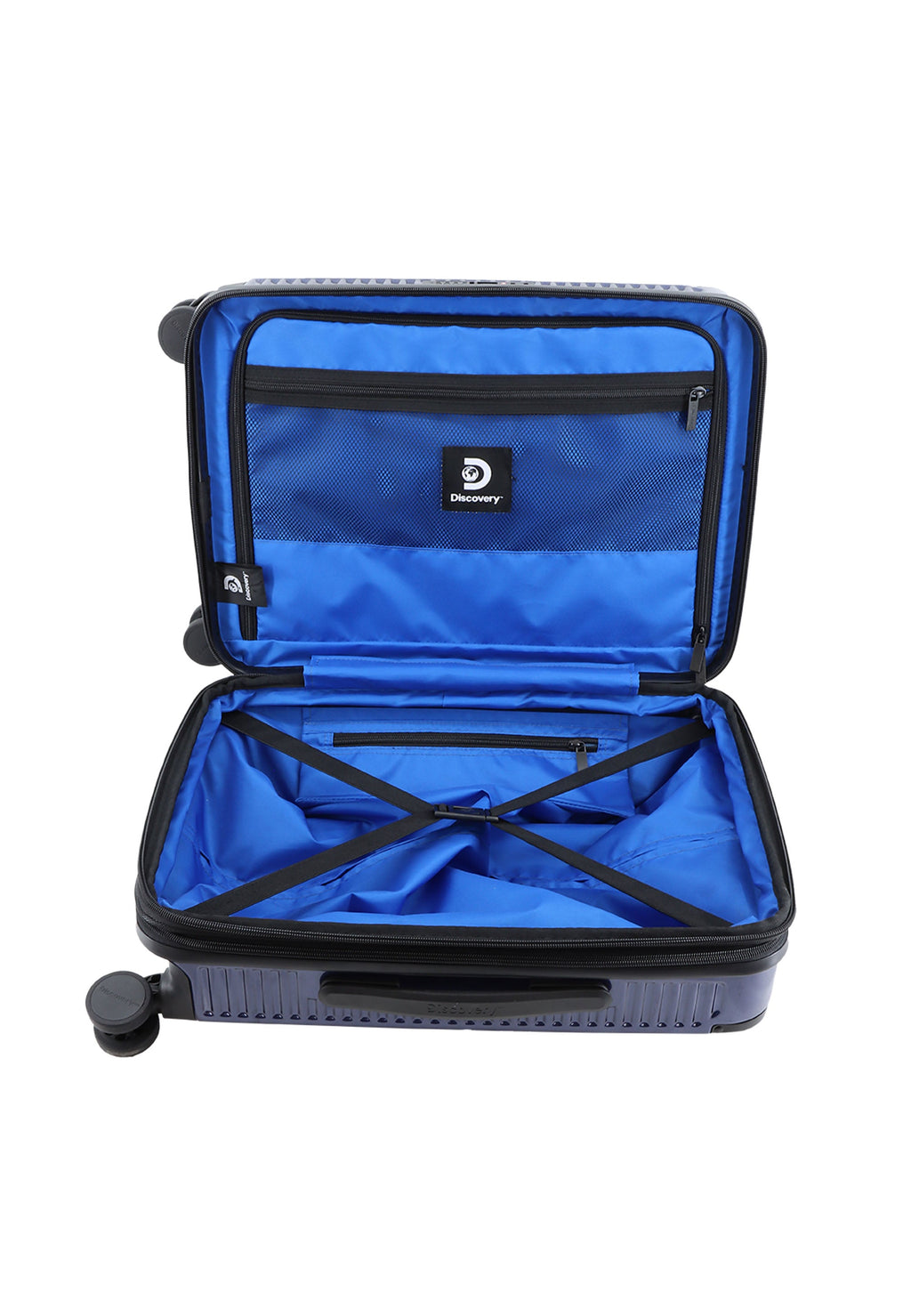 Discovery Crossroad Hartschalen-Handgepäckkoffer Small | Blau – Produktansicht 9