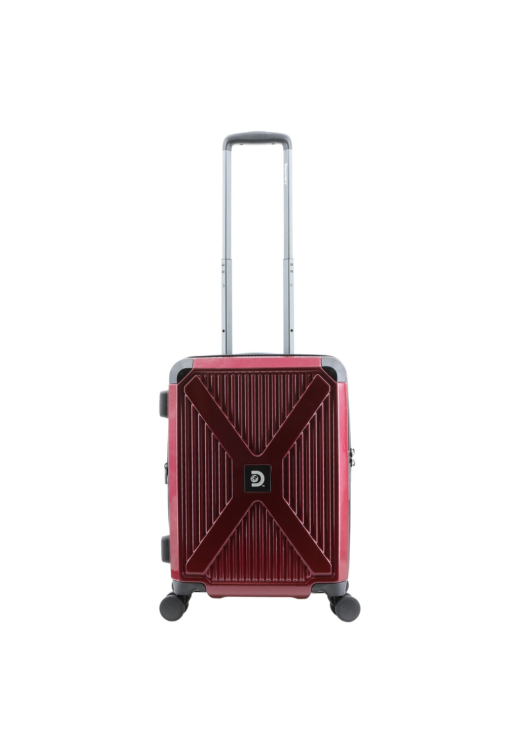 Discovery Crossroad Hartschalen-Kofferset / Trolley-Set / Reisekoffer-Set - (S/M/L) Rot – Produktansicht 2