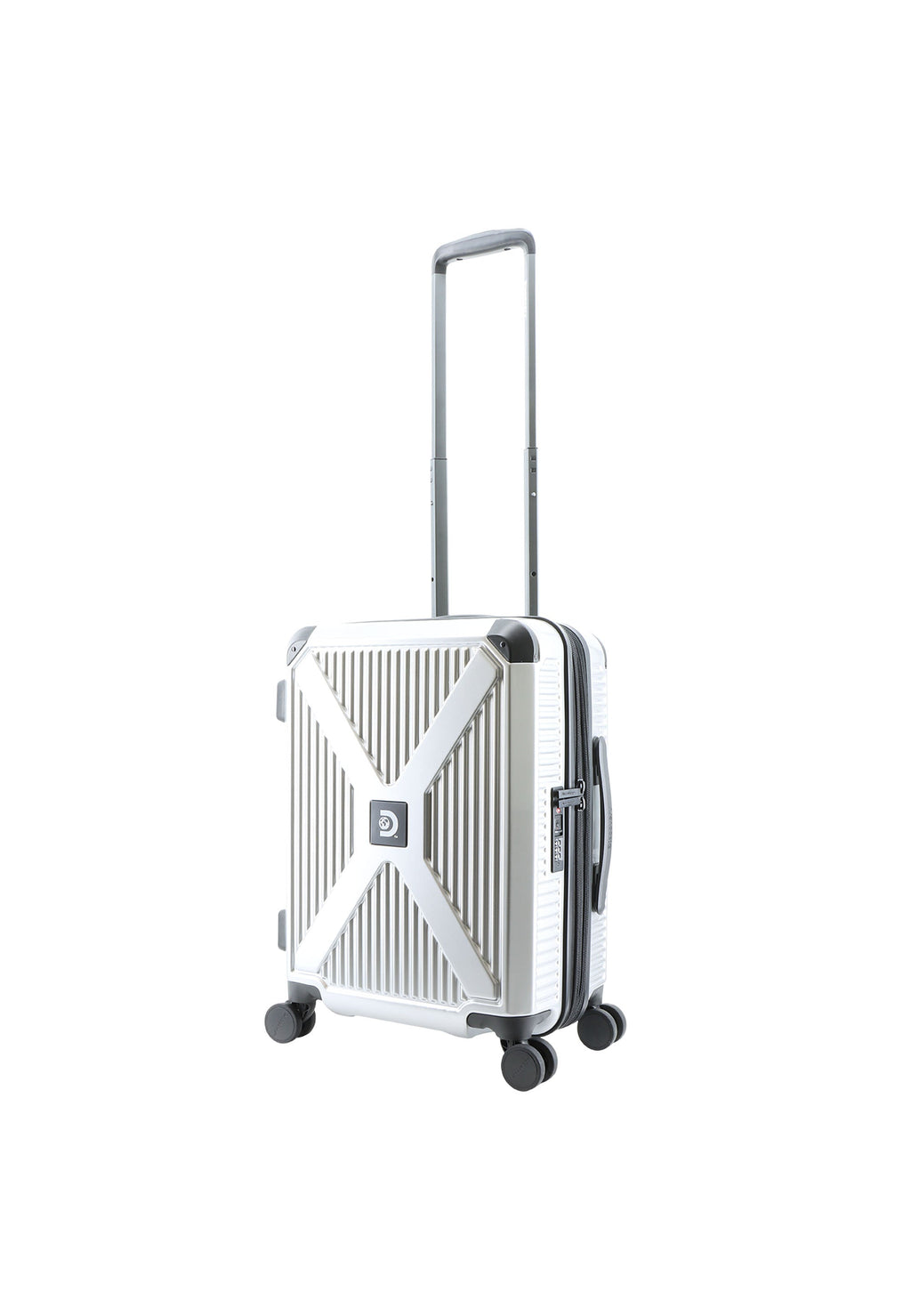 Discovery Crossroad Hartschalen-Handgepäckkoffer Small | Silber – Produktansicht 1