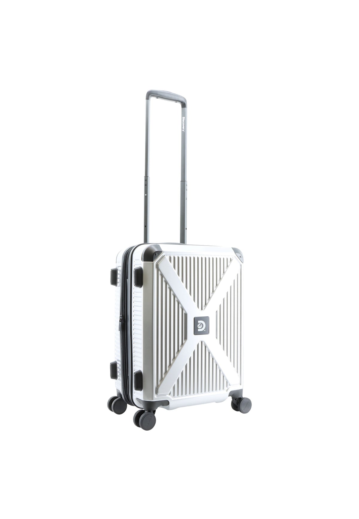 Discovery Crossroad Hartschalen-Handgepäckkoffer Small | Silber – Produktansicht 6