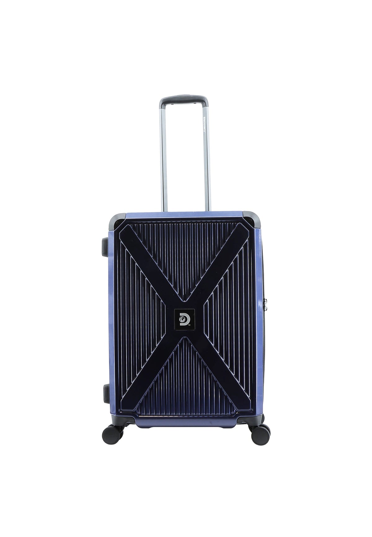 Discovery Crossroad Hartschalenkoffer / Trolley / Reisekoffer Medium | Blau – Produktansicht 2