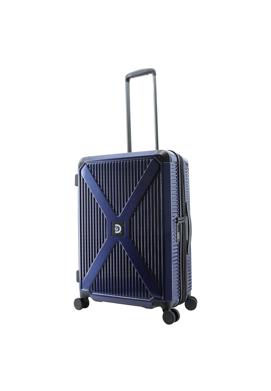 Discovery Crossroad Hartschalenkoffer / Trolley / Reisekoffer Medium | Blau – Produktansicht 1