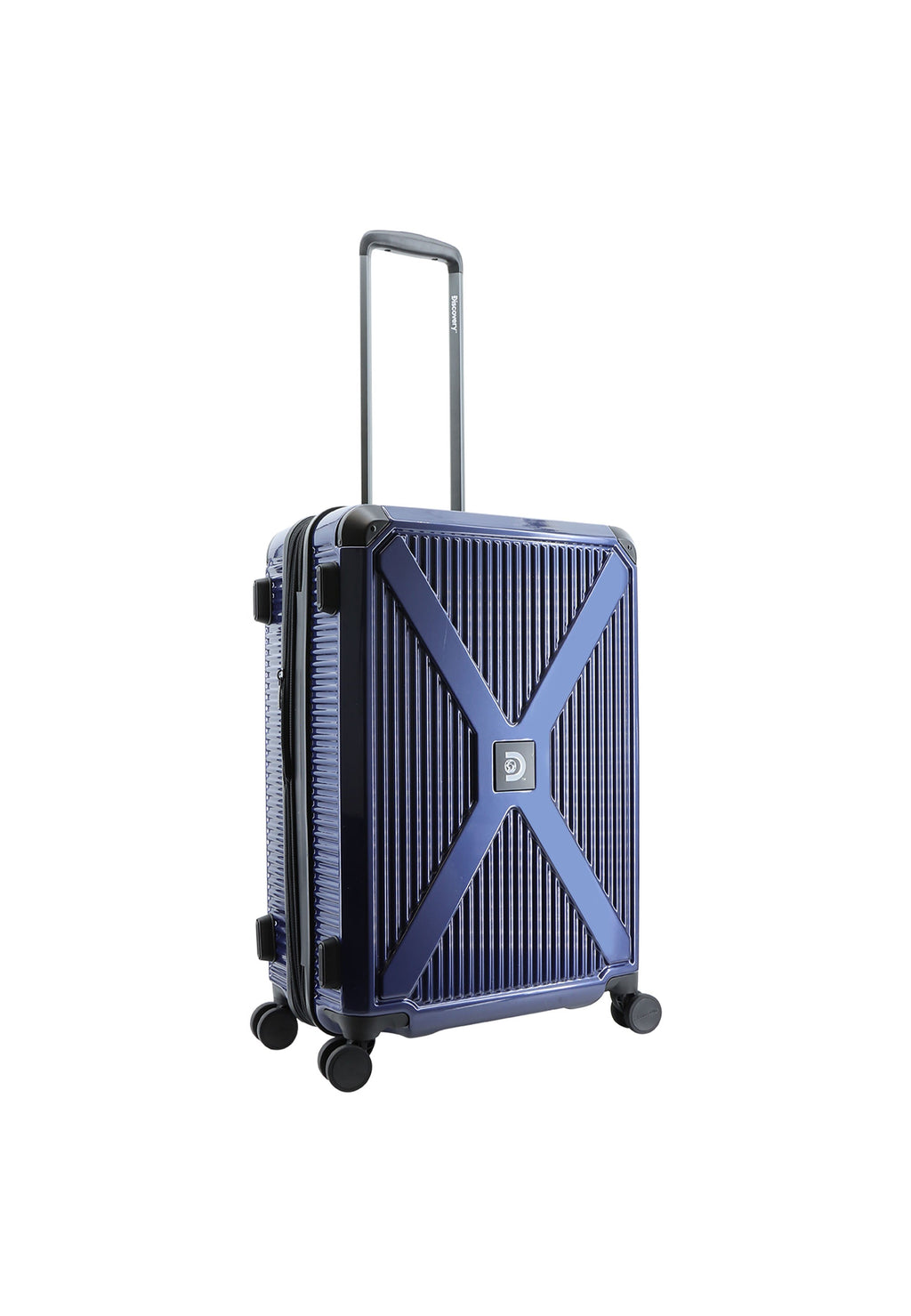 Discovery Crossroad Hartschalenkoffer / Trolley / Reisekoffer Medium | Blau – Produktansicht 6
