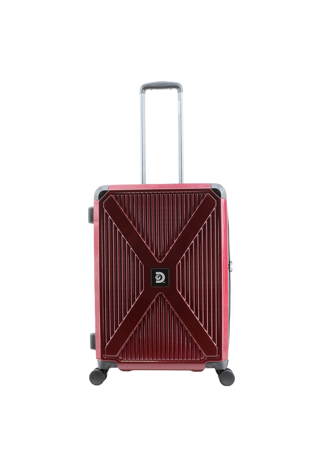 Discovery Crossroad Hartschalenkoffer / Trolley / Reisekoffer Medium | Rot – Produktansicht 2