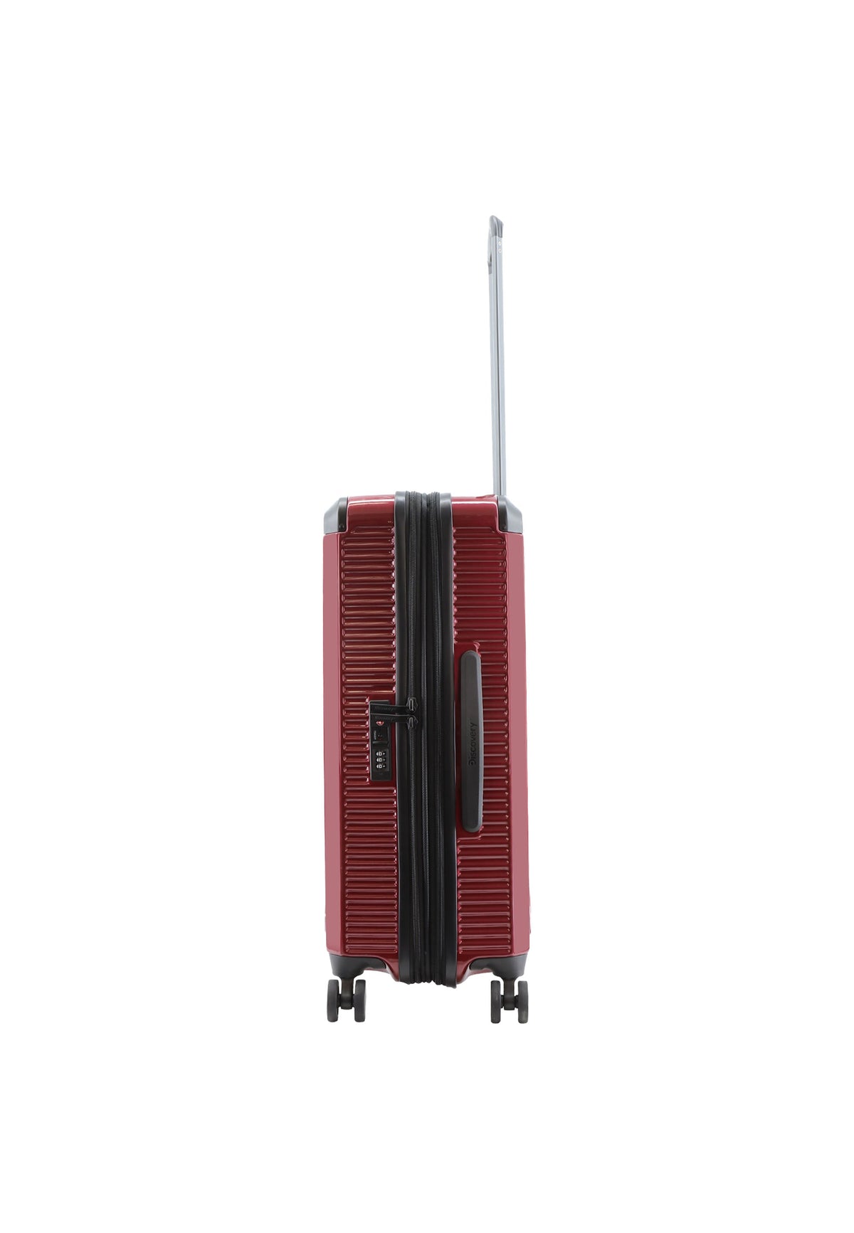 Discovery Crossroad Hartschalenkoffer / Trolley / Reisekoffer Medium | Rot – Produktansicht 3