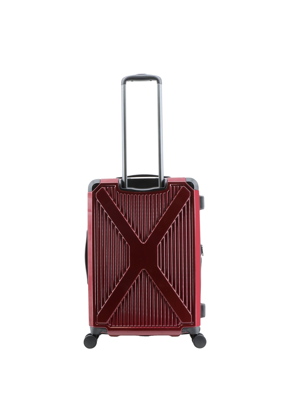 Discovery Crossroad Hartschalenkoffer / Trolley / Reisekoffer Medium | Rot – Produktansicht 4