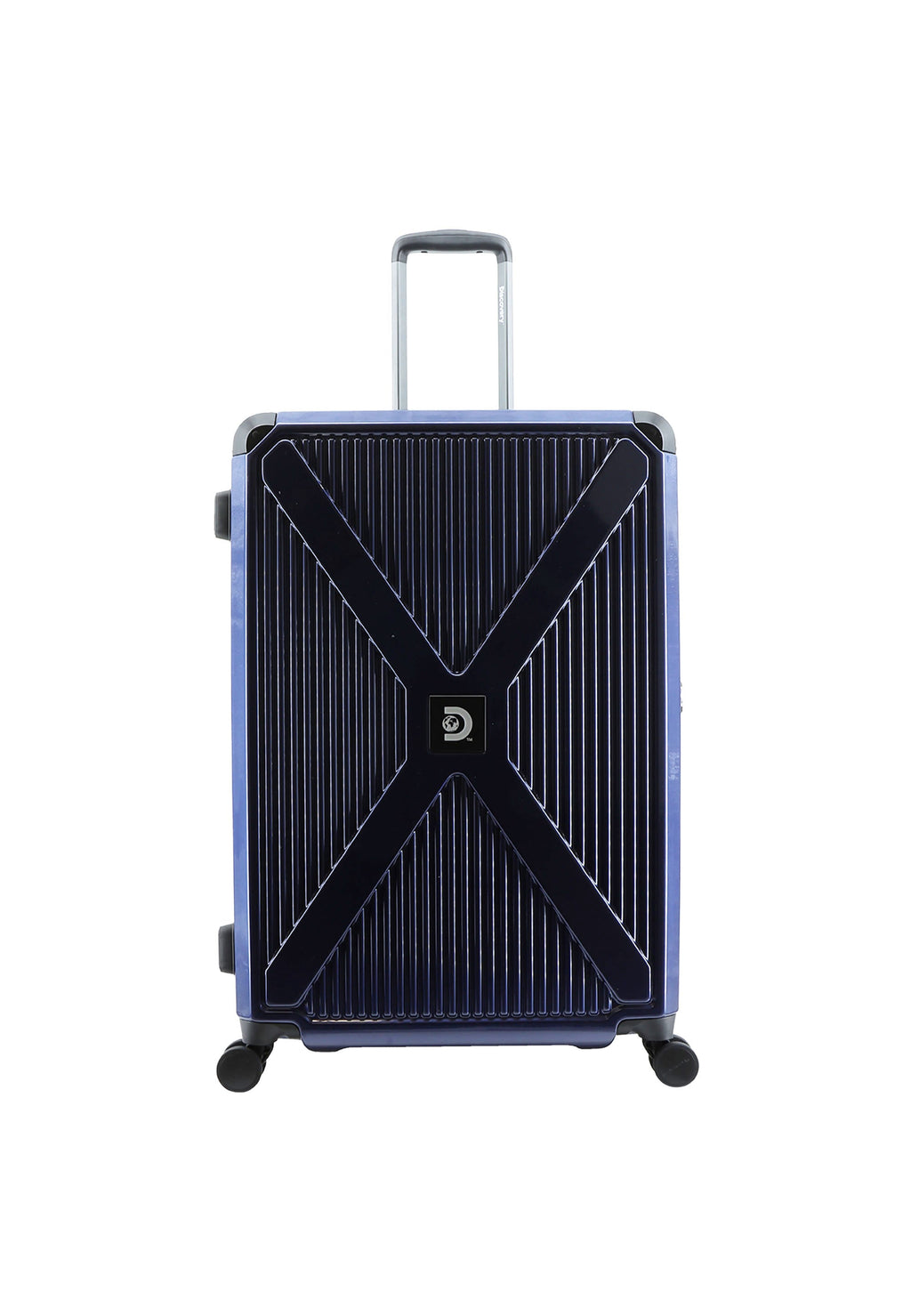 Discovery Crossroad Polycarbonat-Reisekoffer L- Blau - 132 Liter – Produktansicht 2