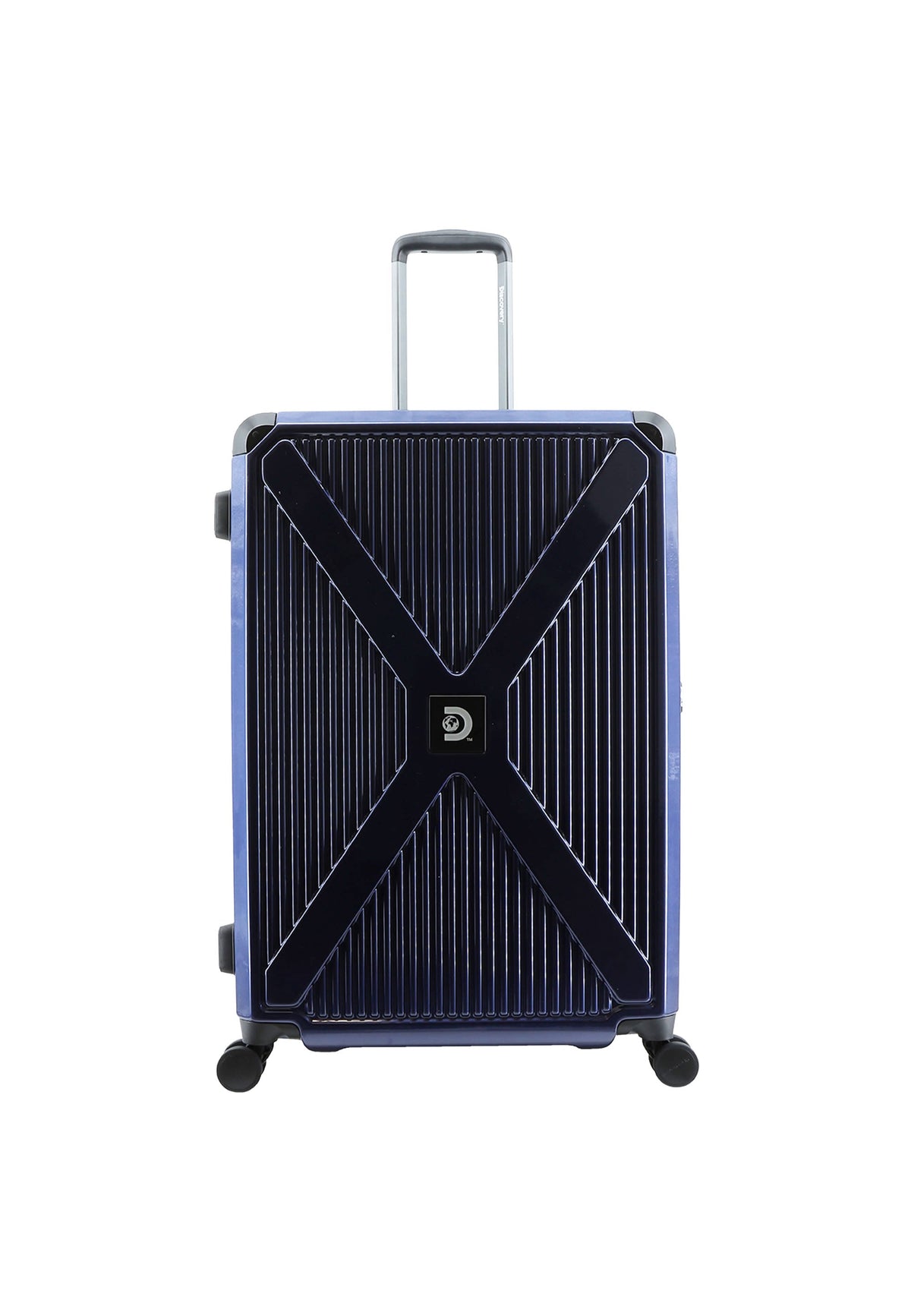 Discovery Crossroad Polycarbonat-Reisekoffer L- Blau - 132 Liter – Produktansicht 2
