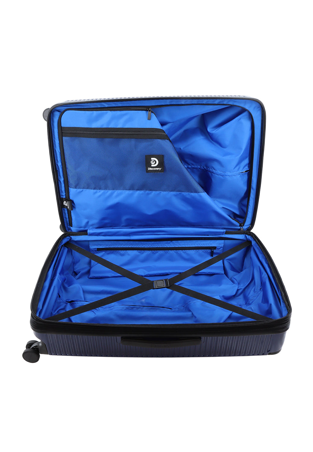 Discovery Crossroad Polycarbonat-Reisekoffer L- Blau - 132 Liter – Produktansicht 10