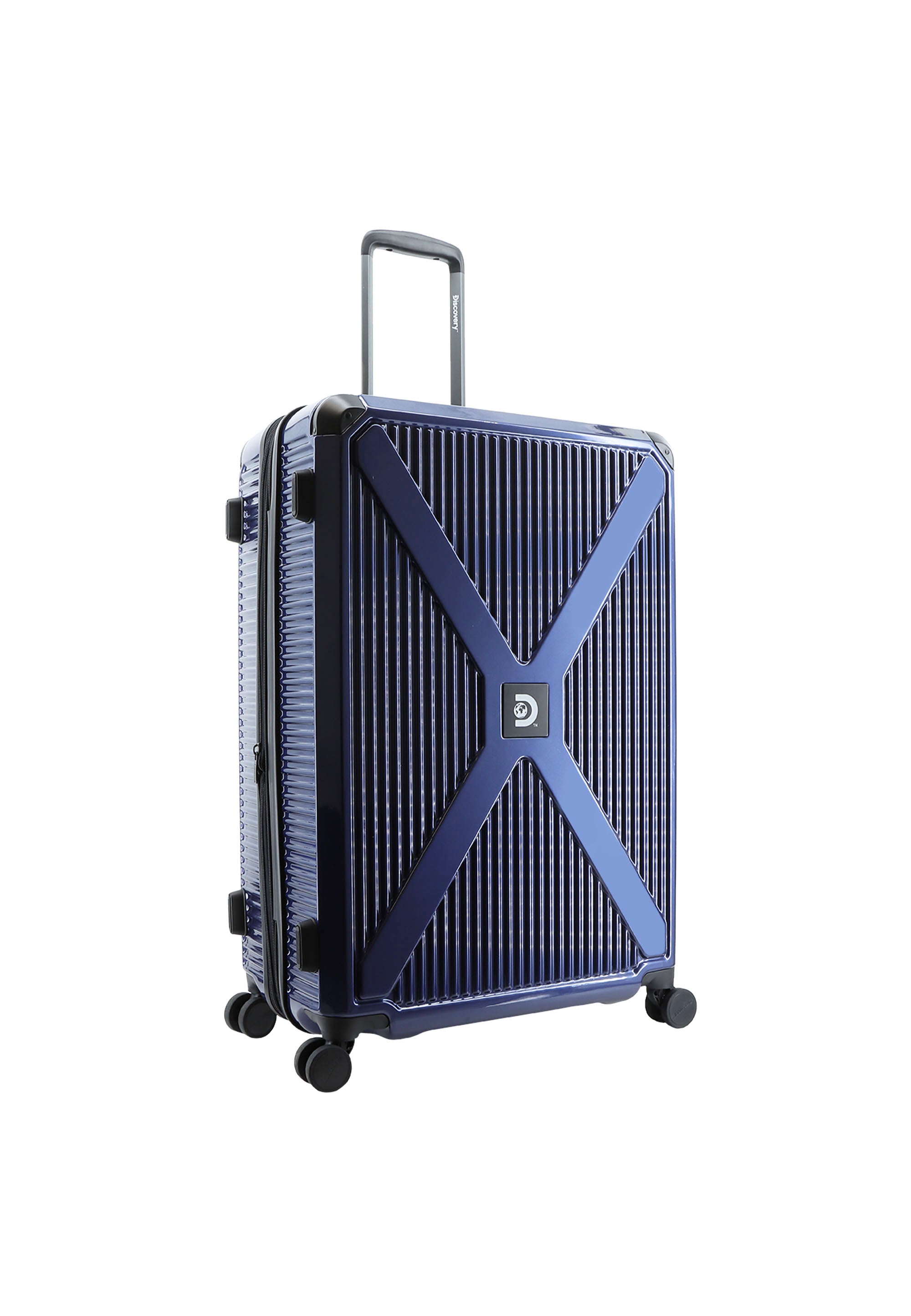 Discovery Crossroad Hartschalenkoffer / Trolley / Reisekoffer Blau