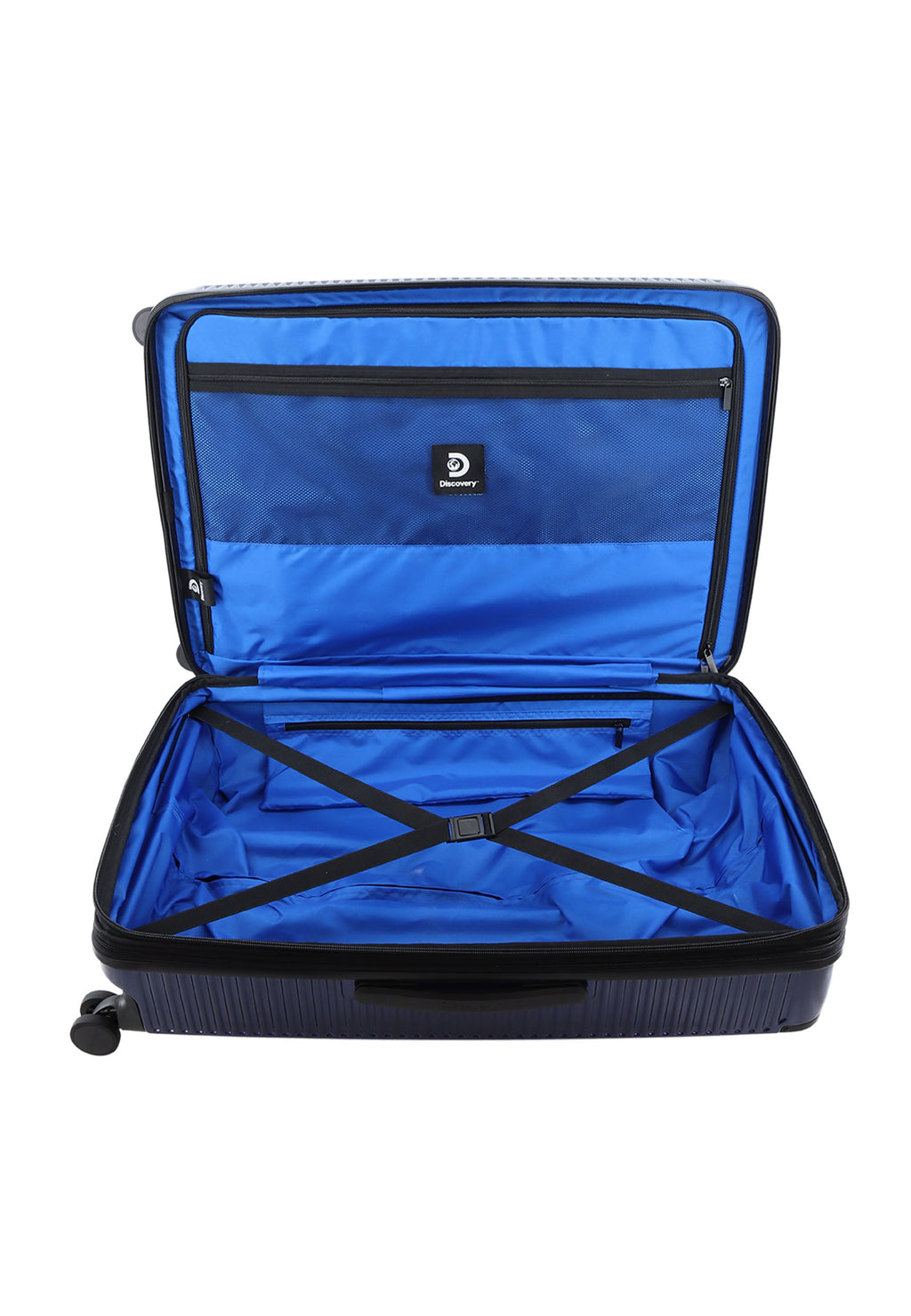 Discovery Crossroad Polycarbonat-Reisekoffer L- Blau - 132 Liter – Produktansicht 9