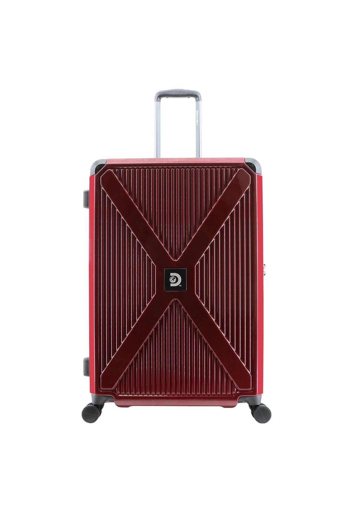 Discovery Crossroad Polycarbonat-Koffer / Reisekoffer L - Rot - 132 Liter – Produktansicht 2