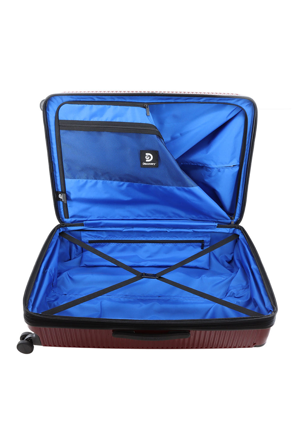 Discovery Crossroad Polycarbonat-Koffer / Reisekoffer L - Rot - 132 Liter – Produktansicht 10