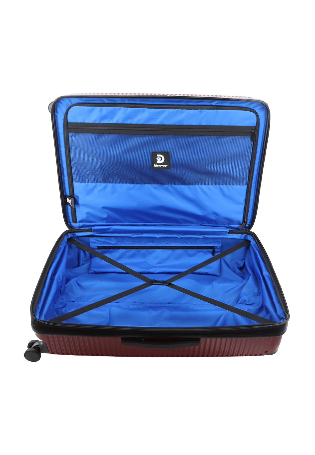 Discovery Crossroad Polycarbonat-Koffer / Reisekoffer L - Rot - 132 Liter – Produktansicht 9