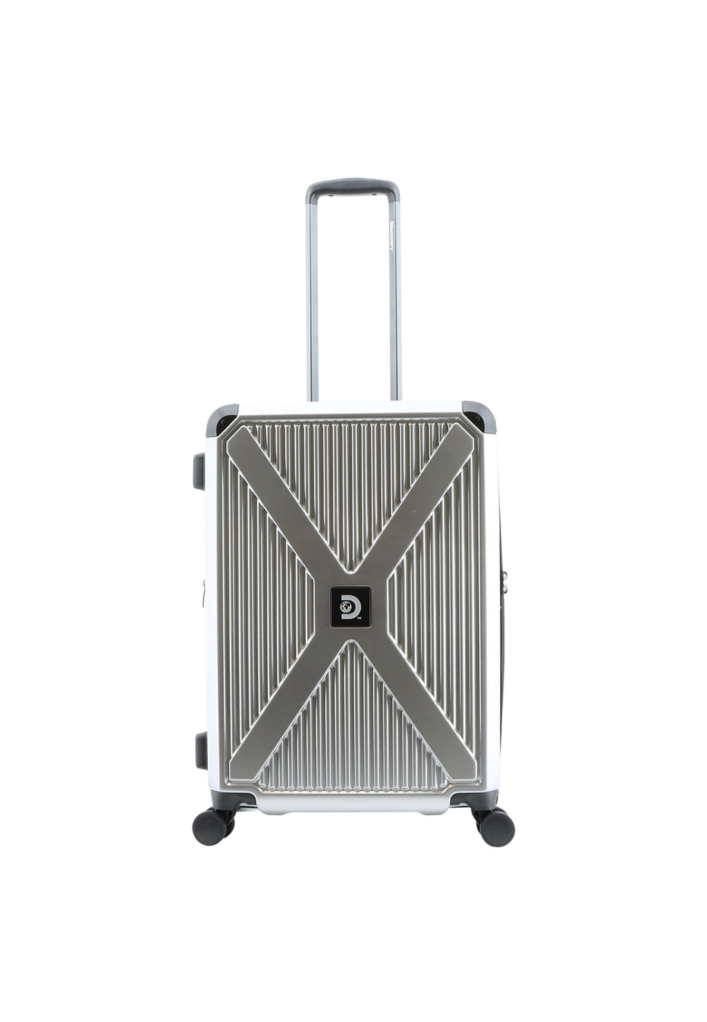 Discovery Crossroad Polycarbonat-Koffer / Reisekoffer Large - Silber - 132 Liter – Produktansicht 2
