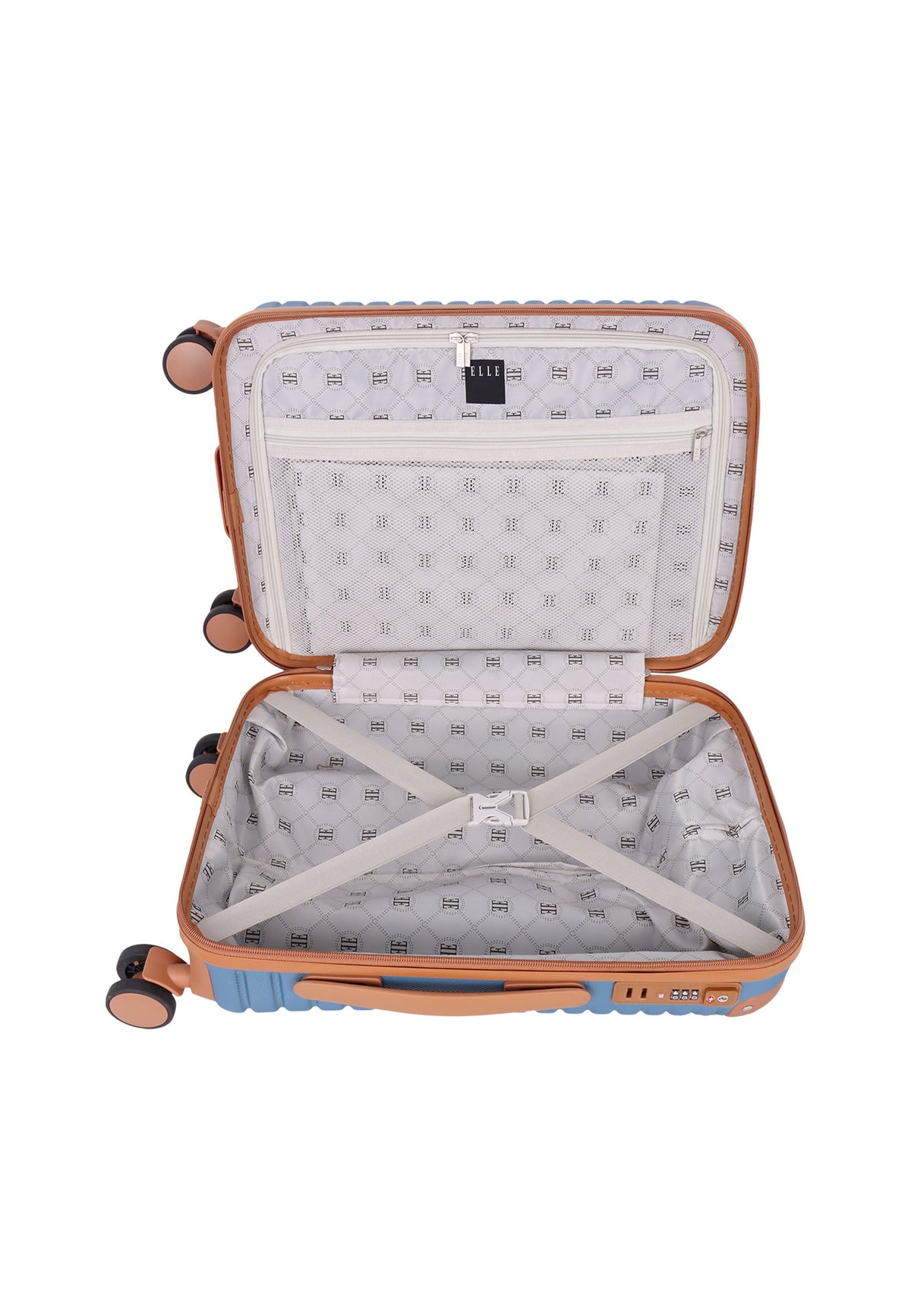 ELLE Glam Hartschalenkoffer 57 cm Small 51L Blau – Produktansicht 9