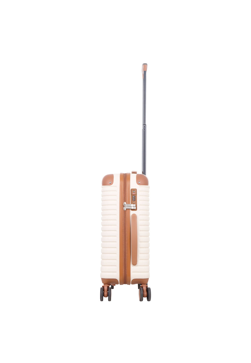 ELLE Glam Hartschalen-Handgepäckkoffer 57 cm - Small - Crème – Produktansicht 3
