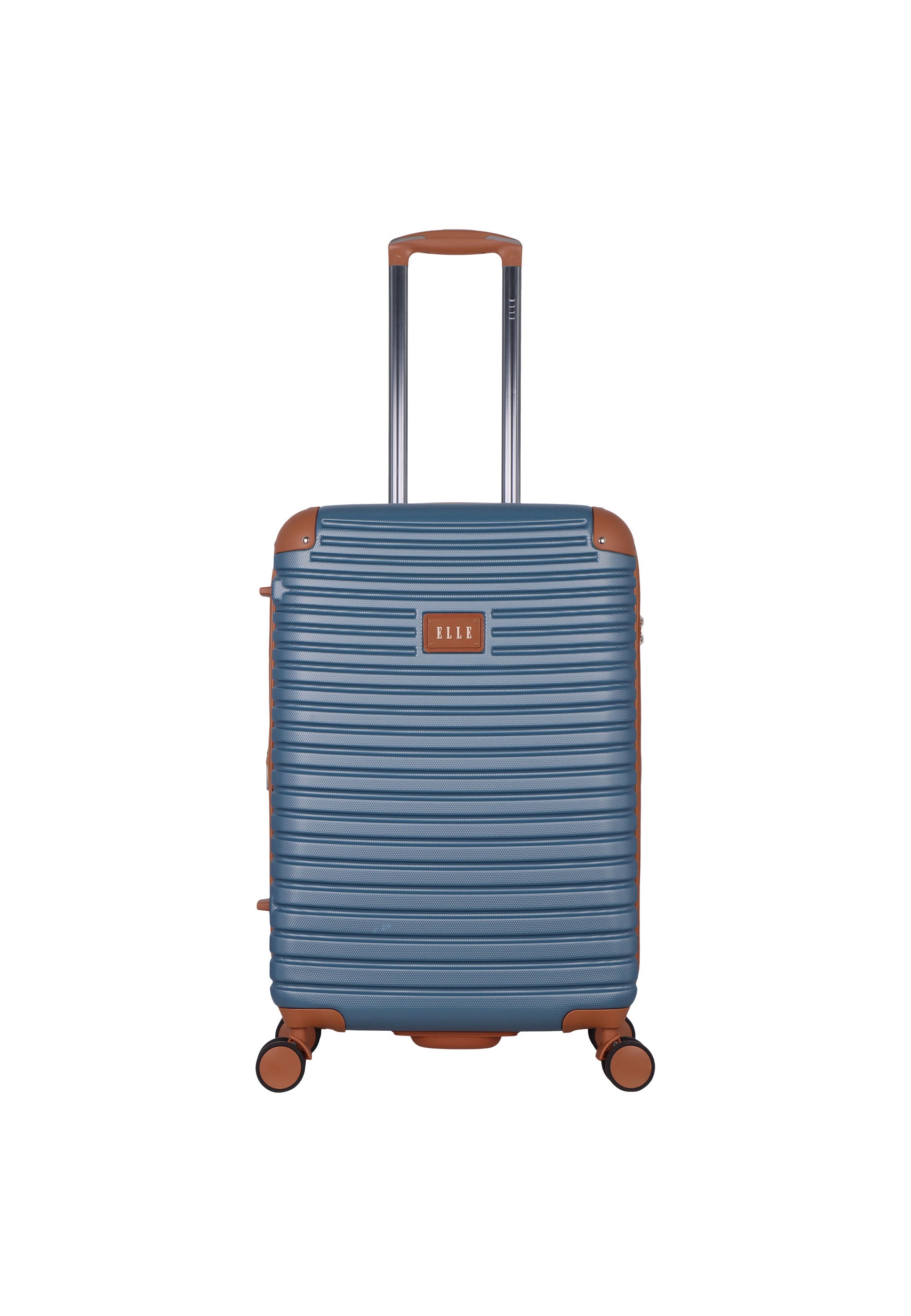 ELLE Glam Hartschalenkoffer / Trolley / Reisekoffer Blau