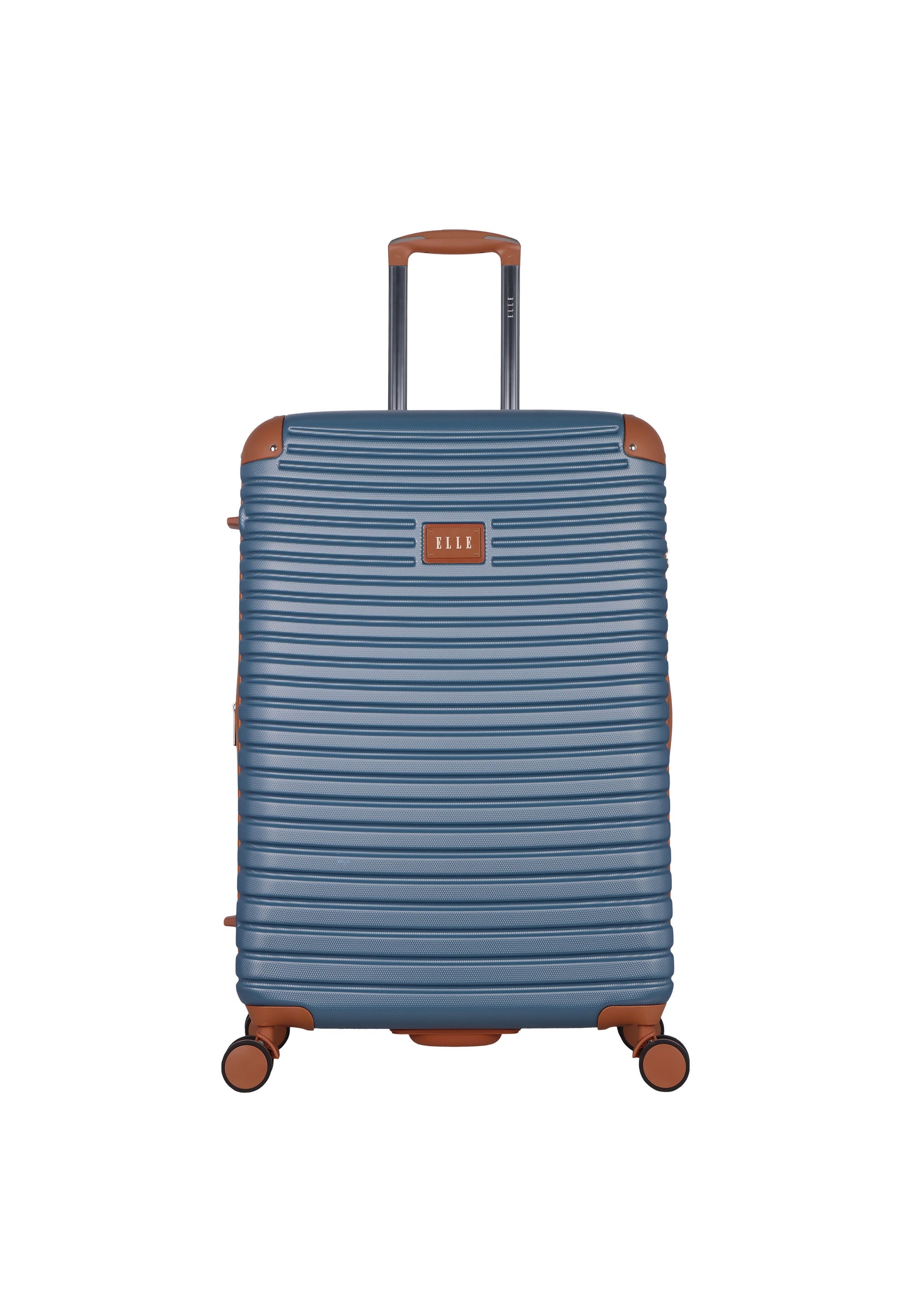 ELLE Glam Hartschalenkoffer / Trolley / Reisekoffer Blau