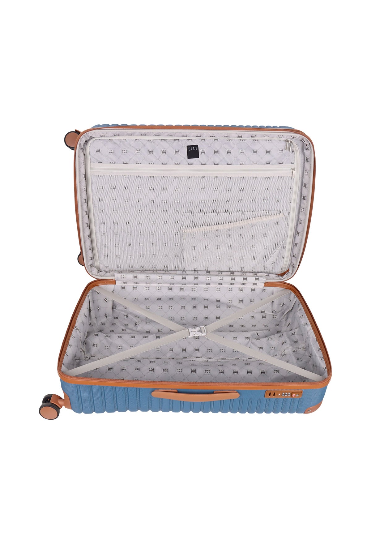 ELLE Glam Hartschalenkoffer 77 cm - Large - Blau – Produktansicht 11