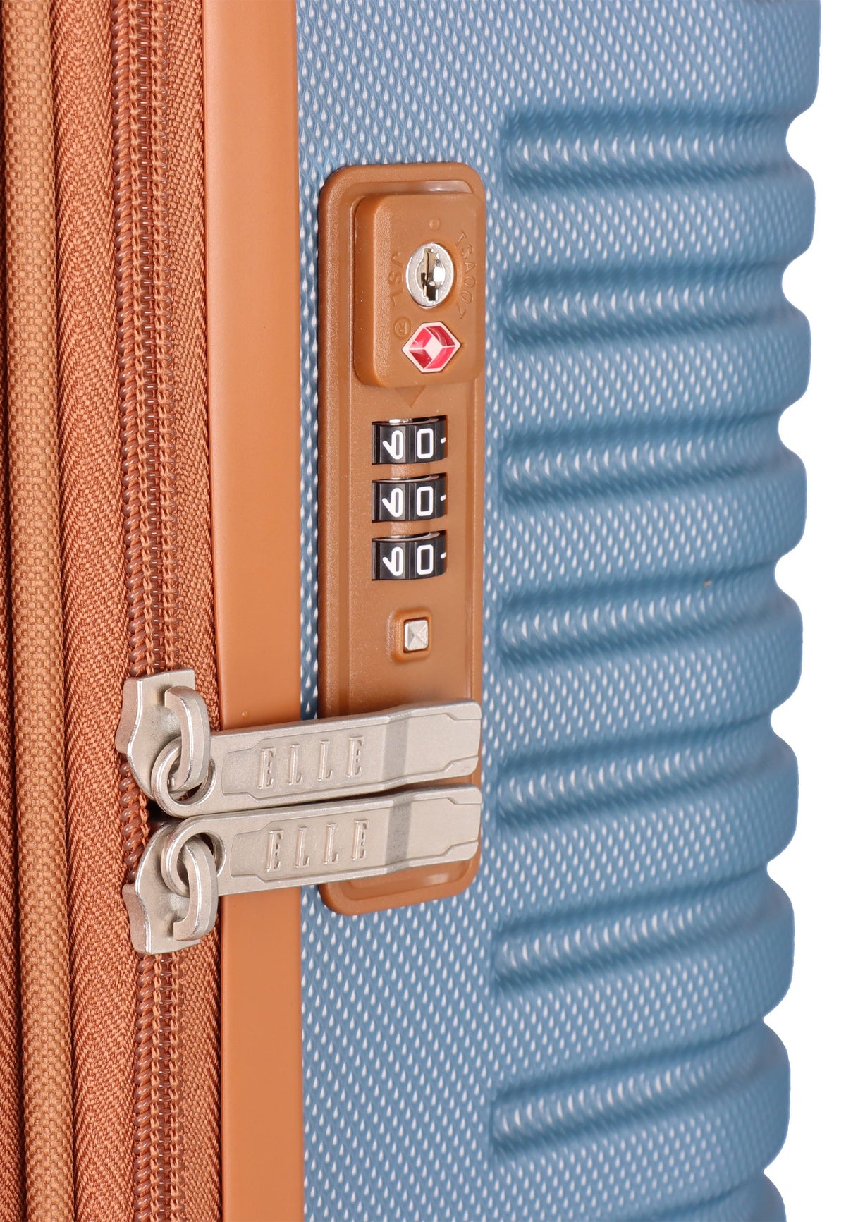 ELLE Glam Hartschalenkoffer 77 cm - Large - Blau – Produktansicht 13