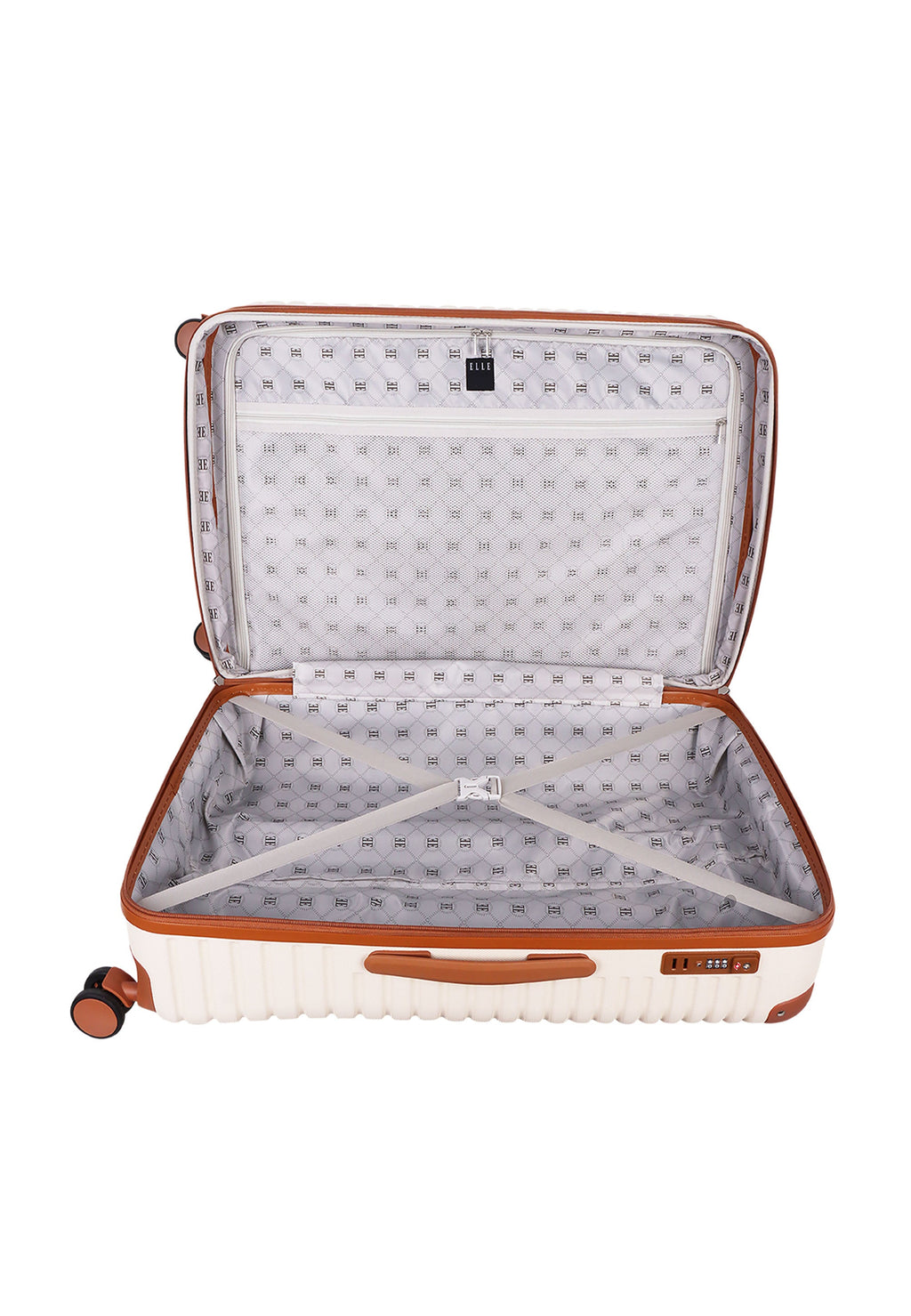 ELLE Glam Hartschalenkoffer 77 cm - Large - Crème – Produktansicht 11