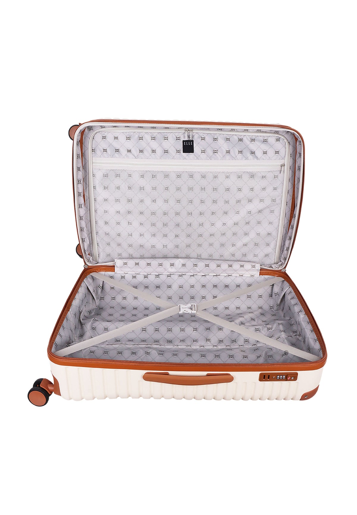 ELLE Glam Hartschalenkoffer 77 cm - Large - Crème – Produktansicht 11