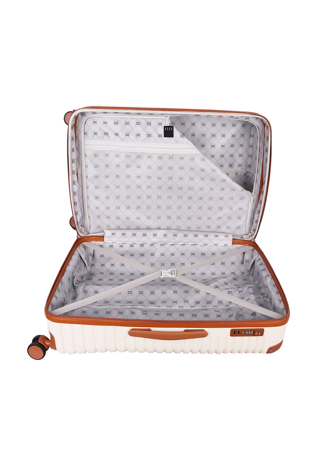 ELLE Glam Hartschalenkoffer 77 cm - Large - Crème – Produktansicht 12