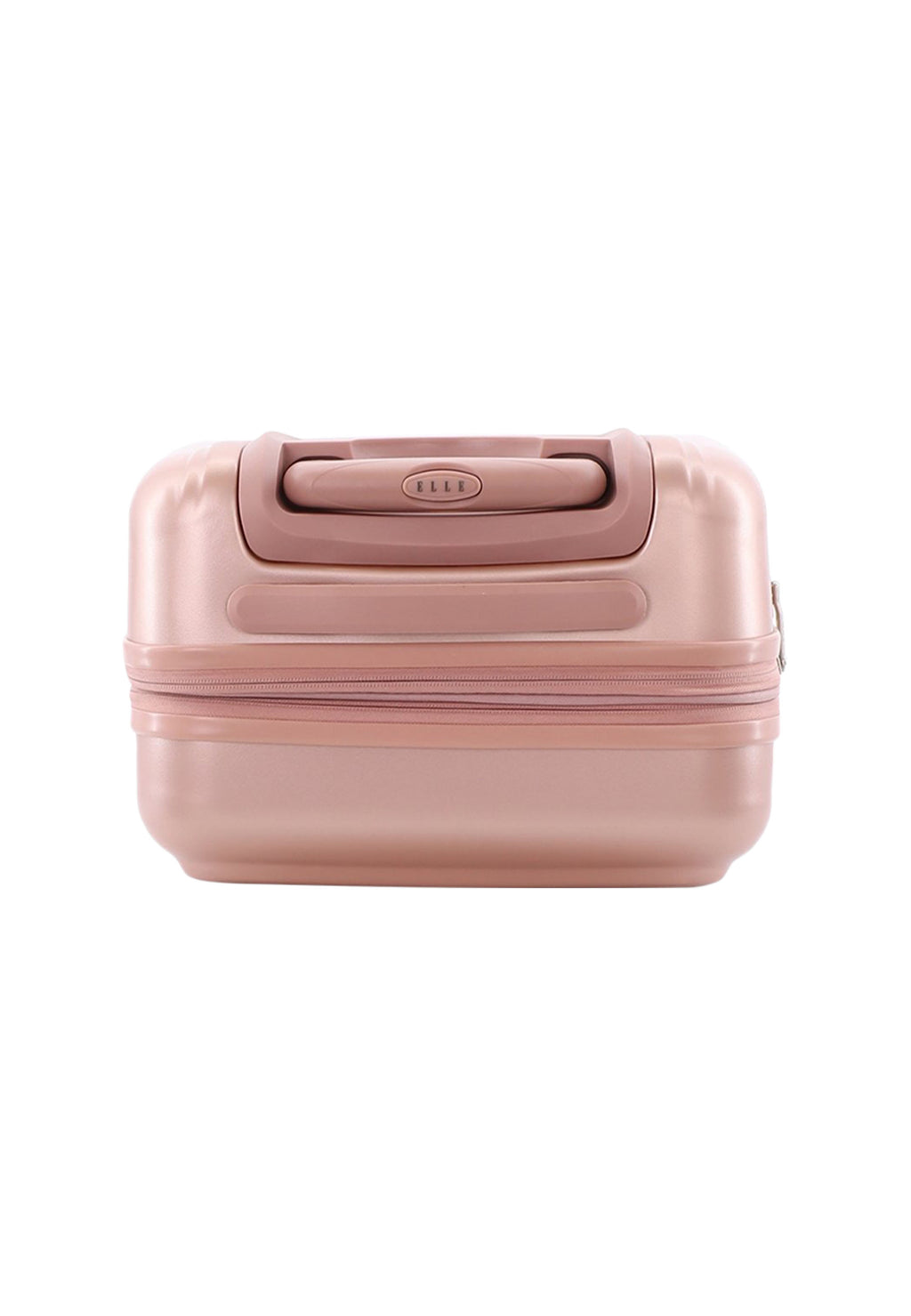 ELLE - Chic Handgepäck Hartschalenkoffer / Trolley / Reisekoffer - 54 cm - (Small) - Roségold