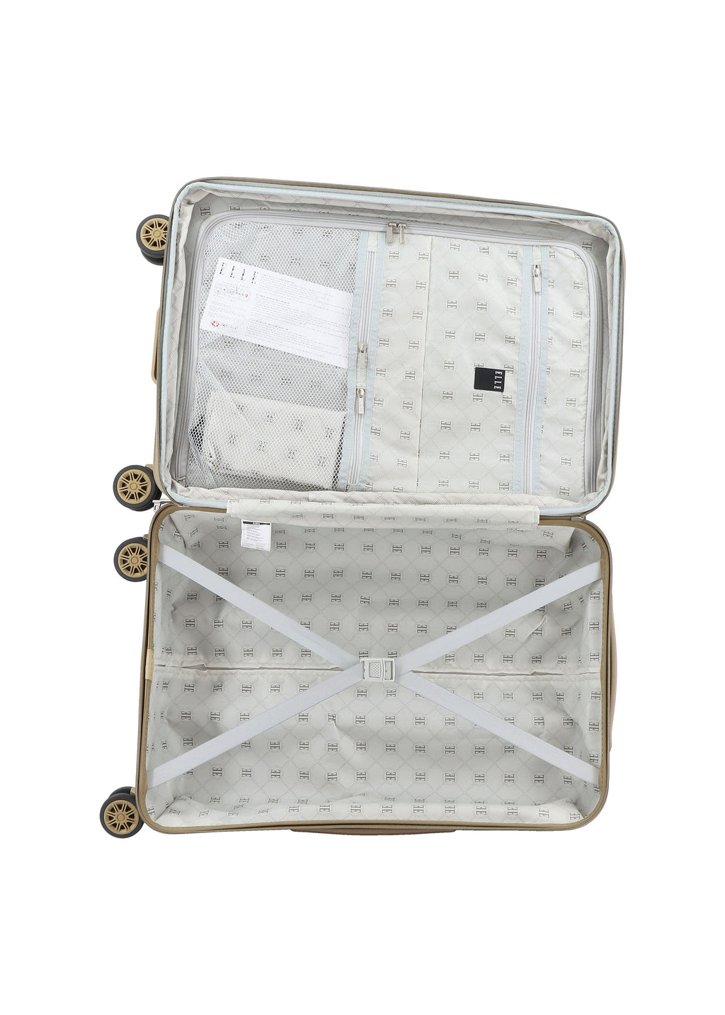 ELLE Chic Hartschalenkoffer 65 cm Medium Gold – Produktansicht 5