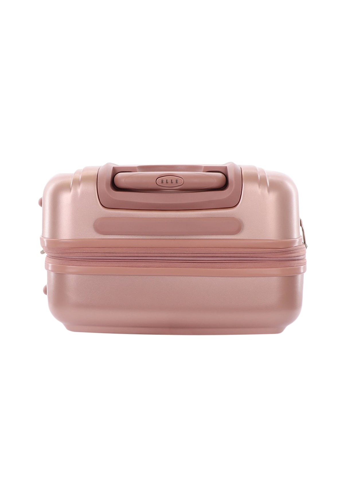 ELLE - Chic Hartschalenkoffer / Trolley / Reisekoffer - 65 cm - (Medium) - Roségold