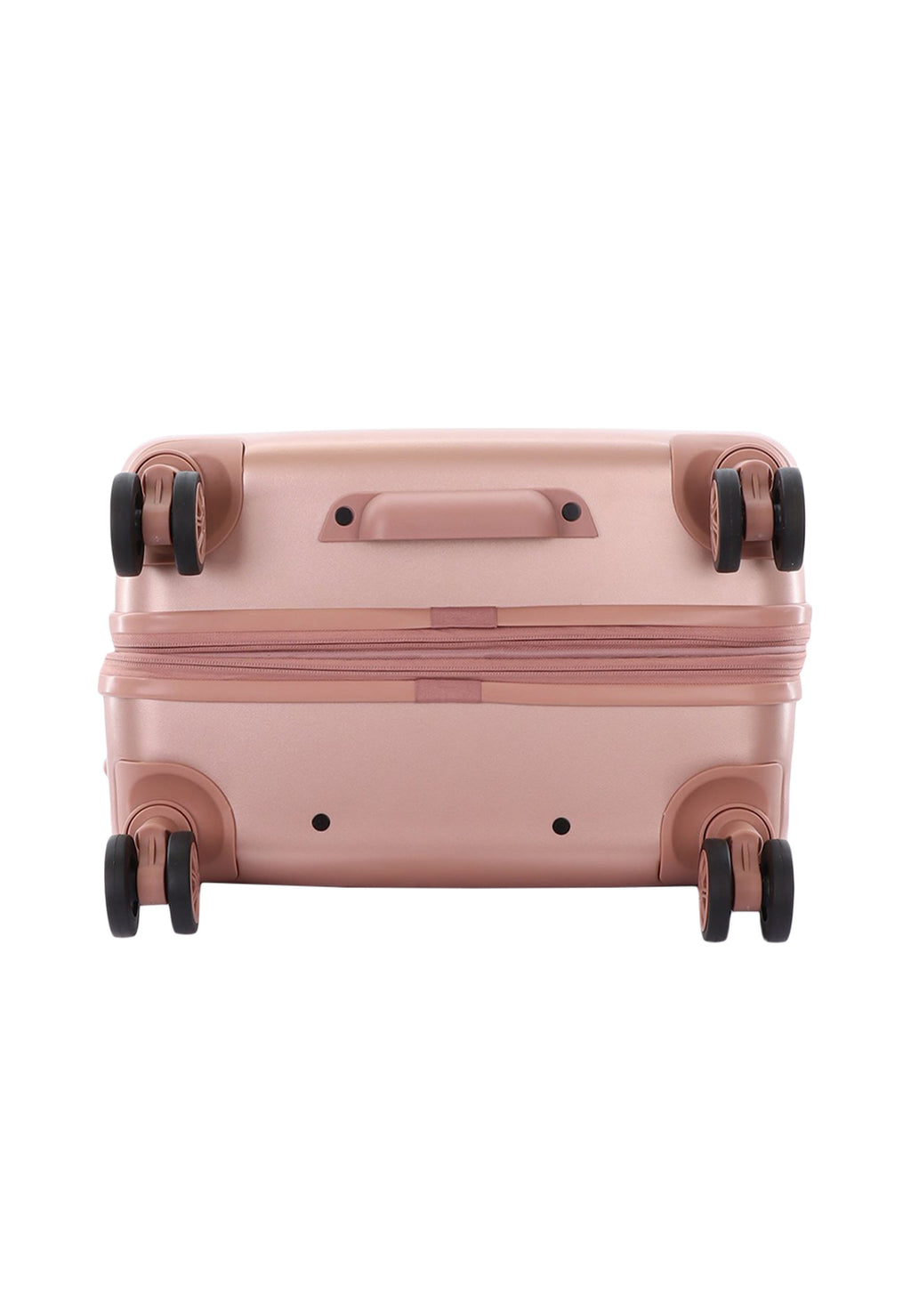 ELLE - Chic Hartschalenkoffer / Trolley / Reisekoffer - 65 cm - (Medium) - Roségold