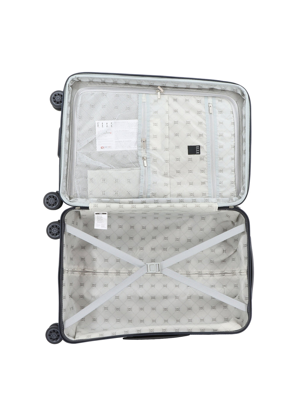 ELLE Chic Hartschalenkoffer 65 cm Medium Anthrazit – Produktansicht 5