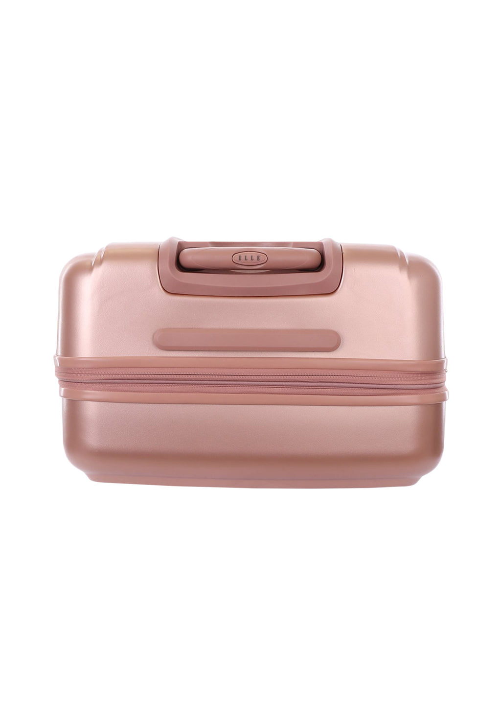 ELLE - Chic Hartschalen-Kofferset / Trolley-Set / Reisekofferset - (S/M/L) Roségold