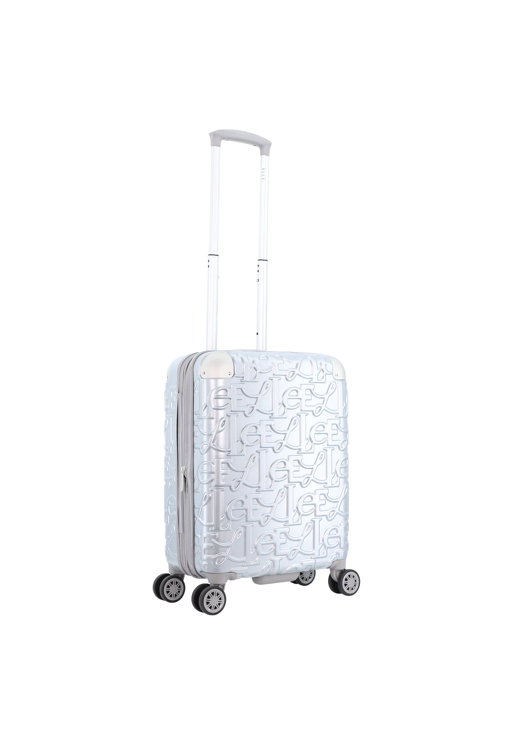 ELLE - Alors Handgepäck Hartschalenkoffer / Trolley / Reisekoffer - 49 cm - (Small) - Silber