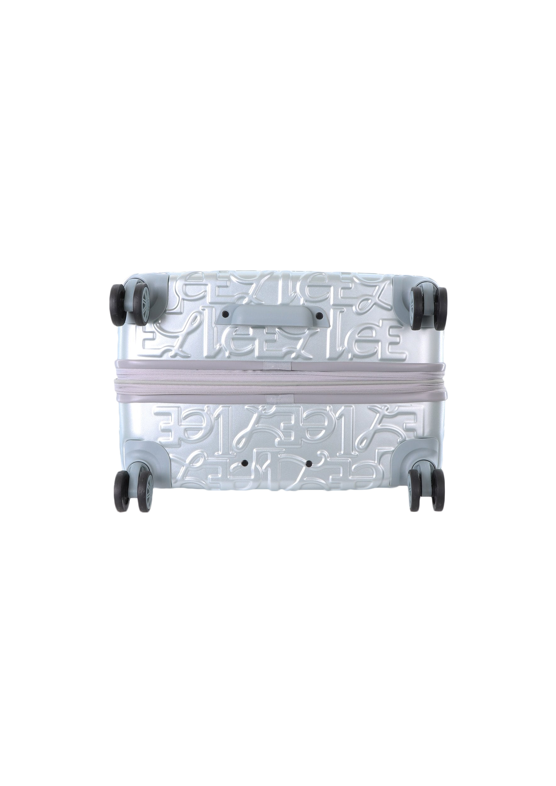 ELLE - Alors Hartschalen-Kofferset / Trolley-Set / Reisekofferset - (S/M/L) Silber