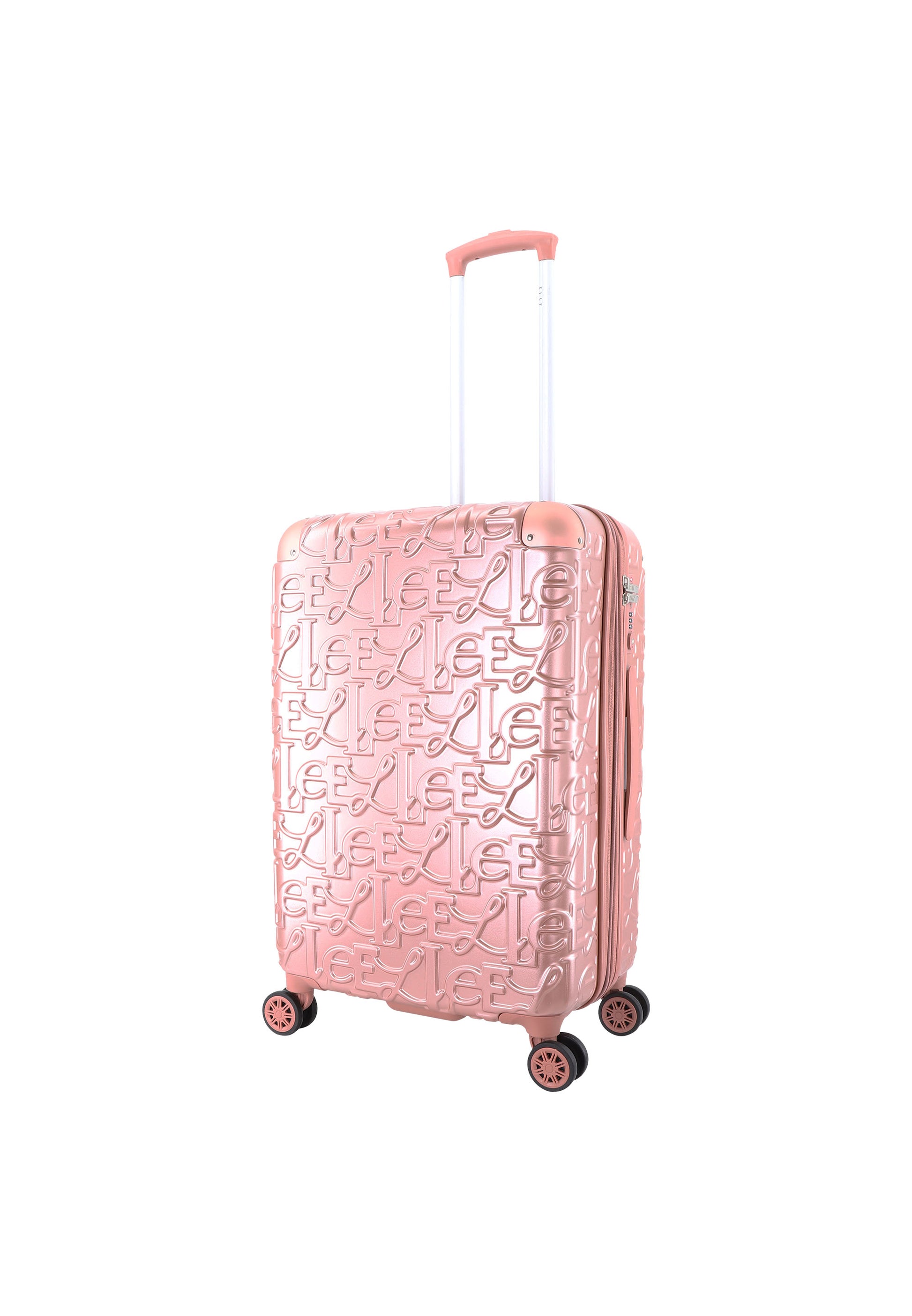 ELLE - Alors Hartschalenkoffer / Trolley / Reisekoffer - 60 cm - (Medium) - Roségold