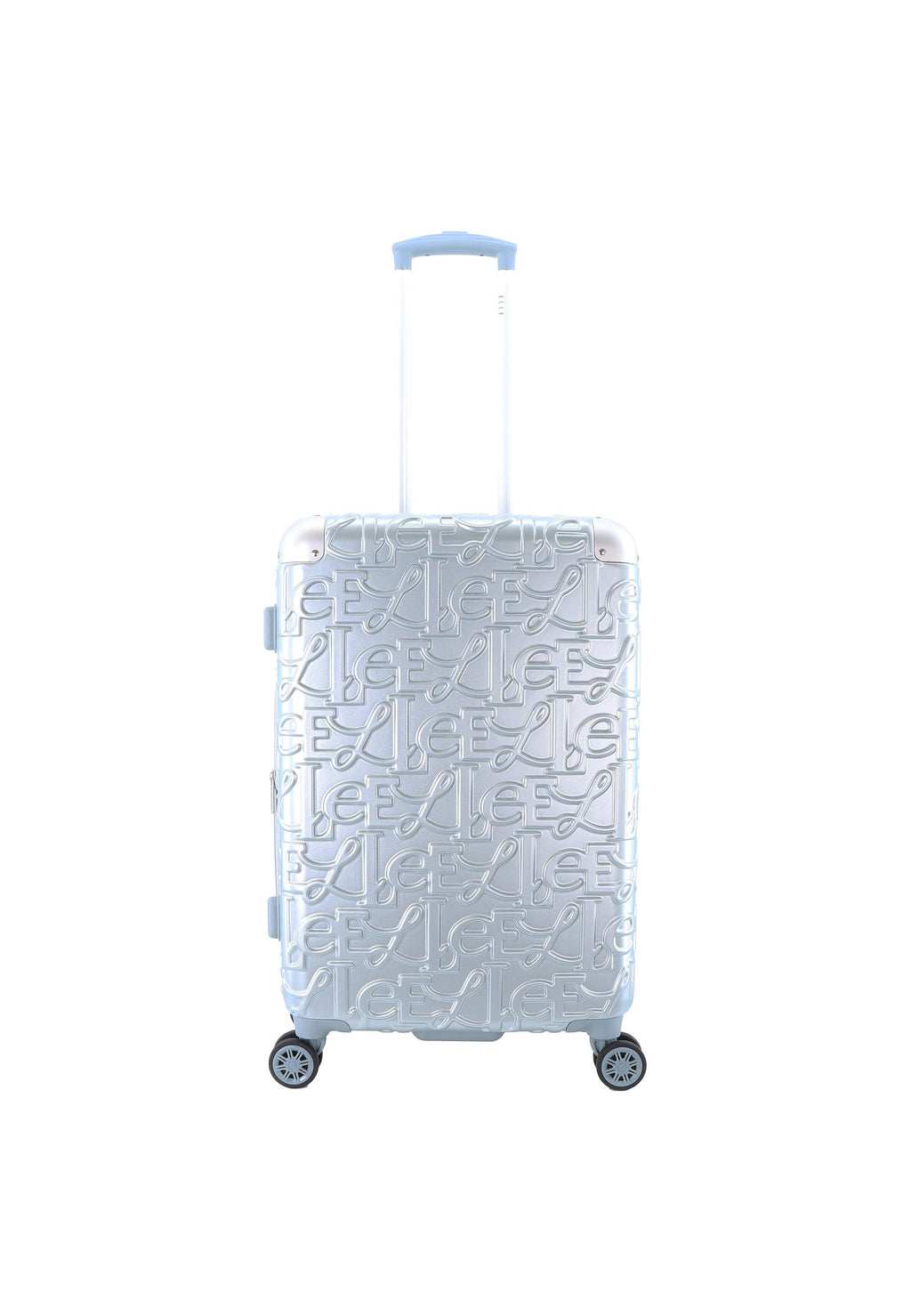 ELLE Alors Hartschalen-Reisekoffer in Silber, Vorderansicht