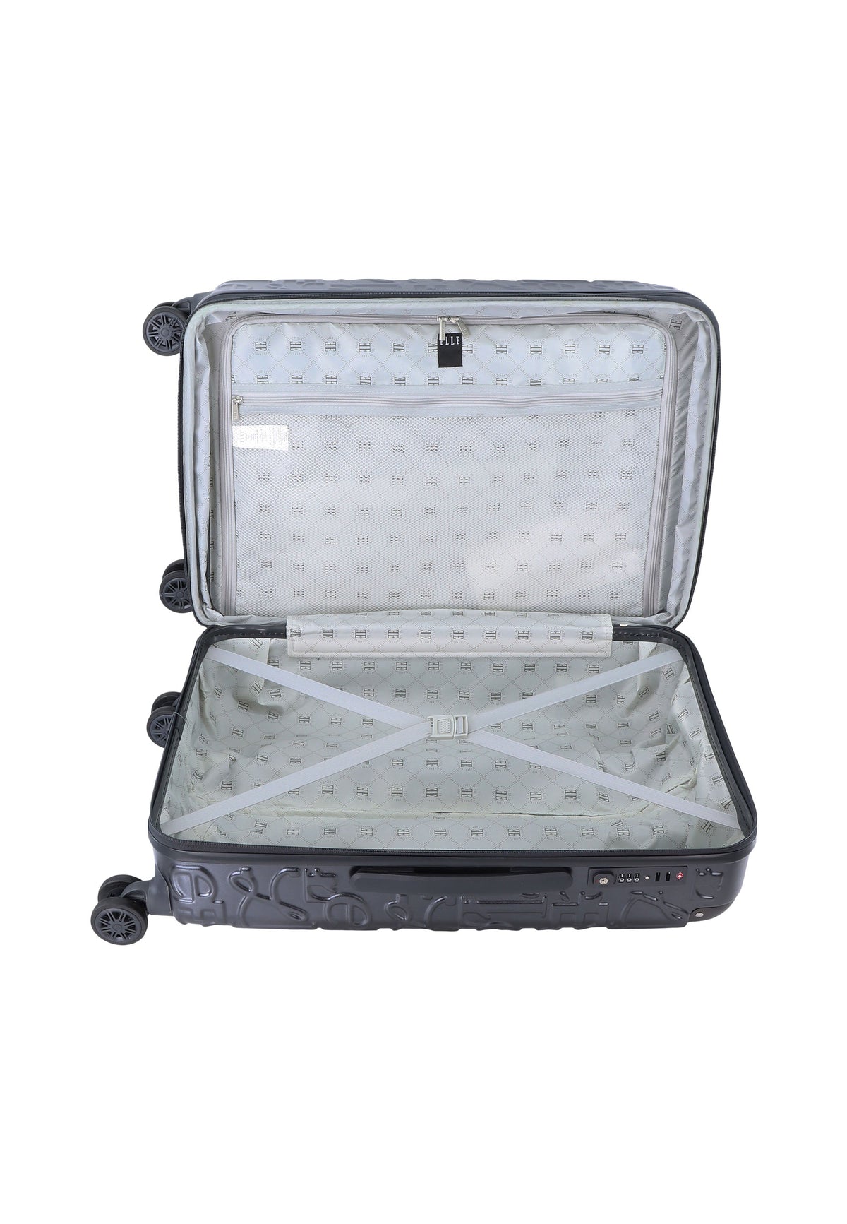 ELLE Alors Hartschalenkoffer 60 cm - Medium - Antraciet – Produktansicht 5