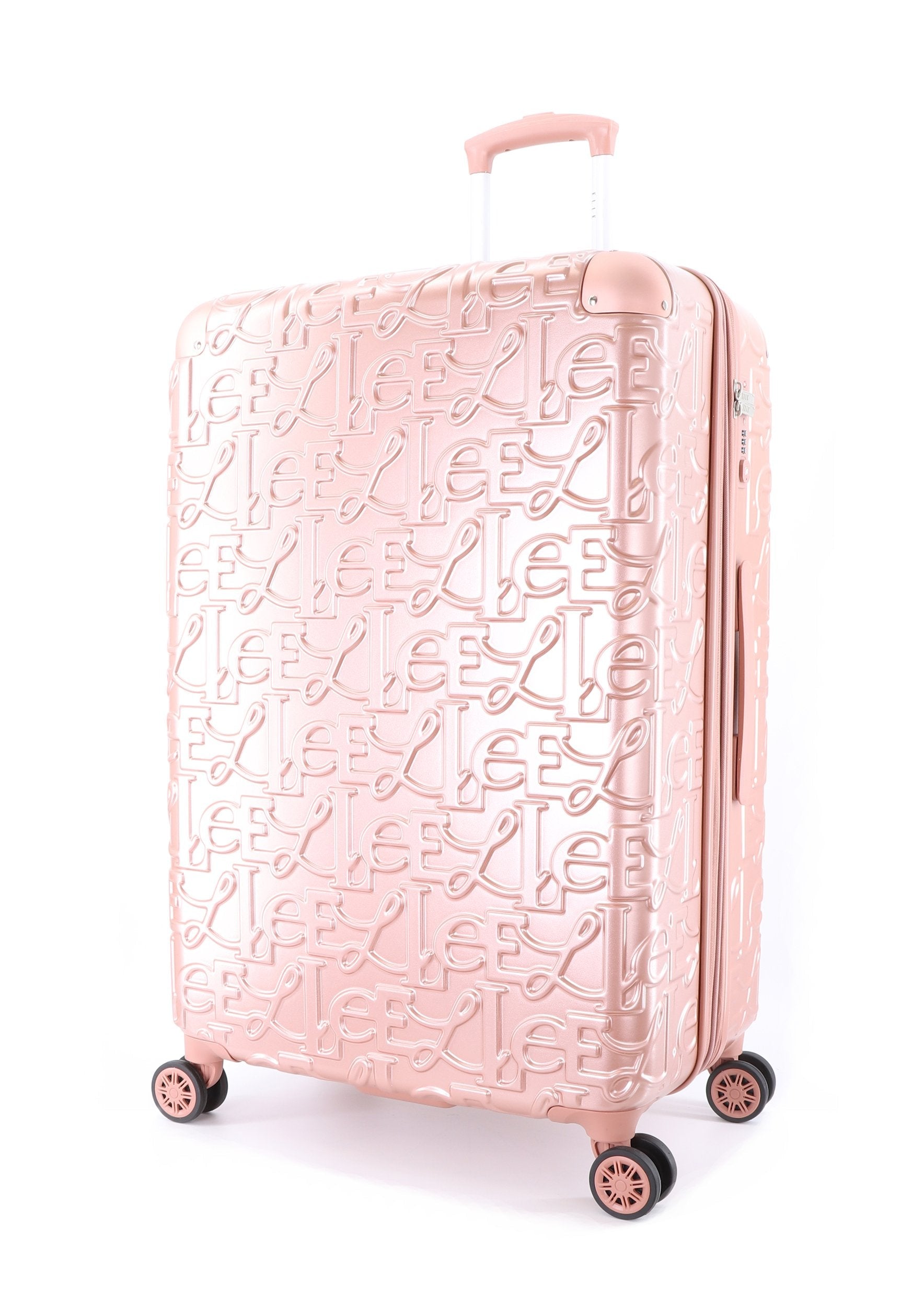 ELLE - Alors Hartschalen-Kofferset / Trolley-Set / Reisekofferset - (S/M/L) Roségold