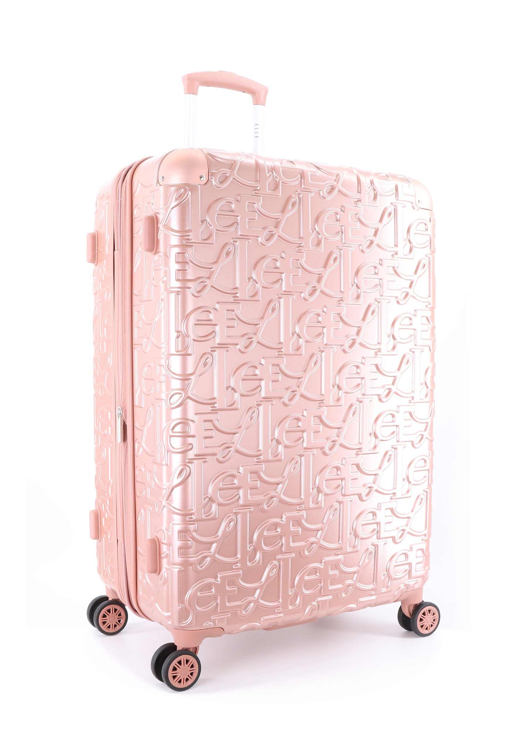 ELLE - Alors Hartschalen-Kofferset / Trolley-Set / Reisekofferset - (S/M/L) Roségold