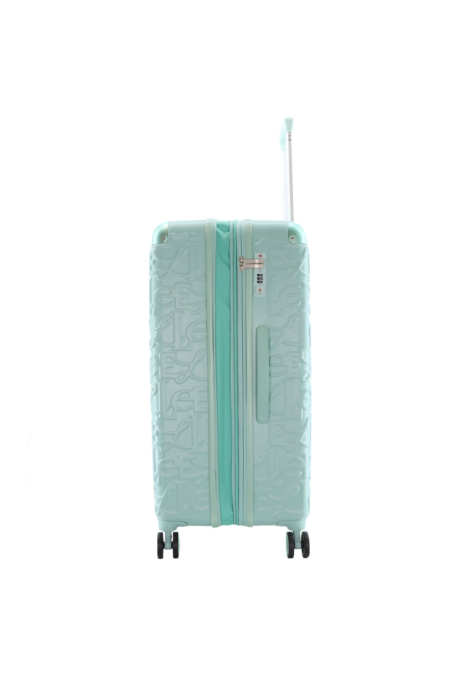 ELLE - Alors Hartschalen-Kofferset / Trolley-Set / Reisekofferset - (S/M/L) Minzgrün