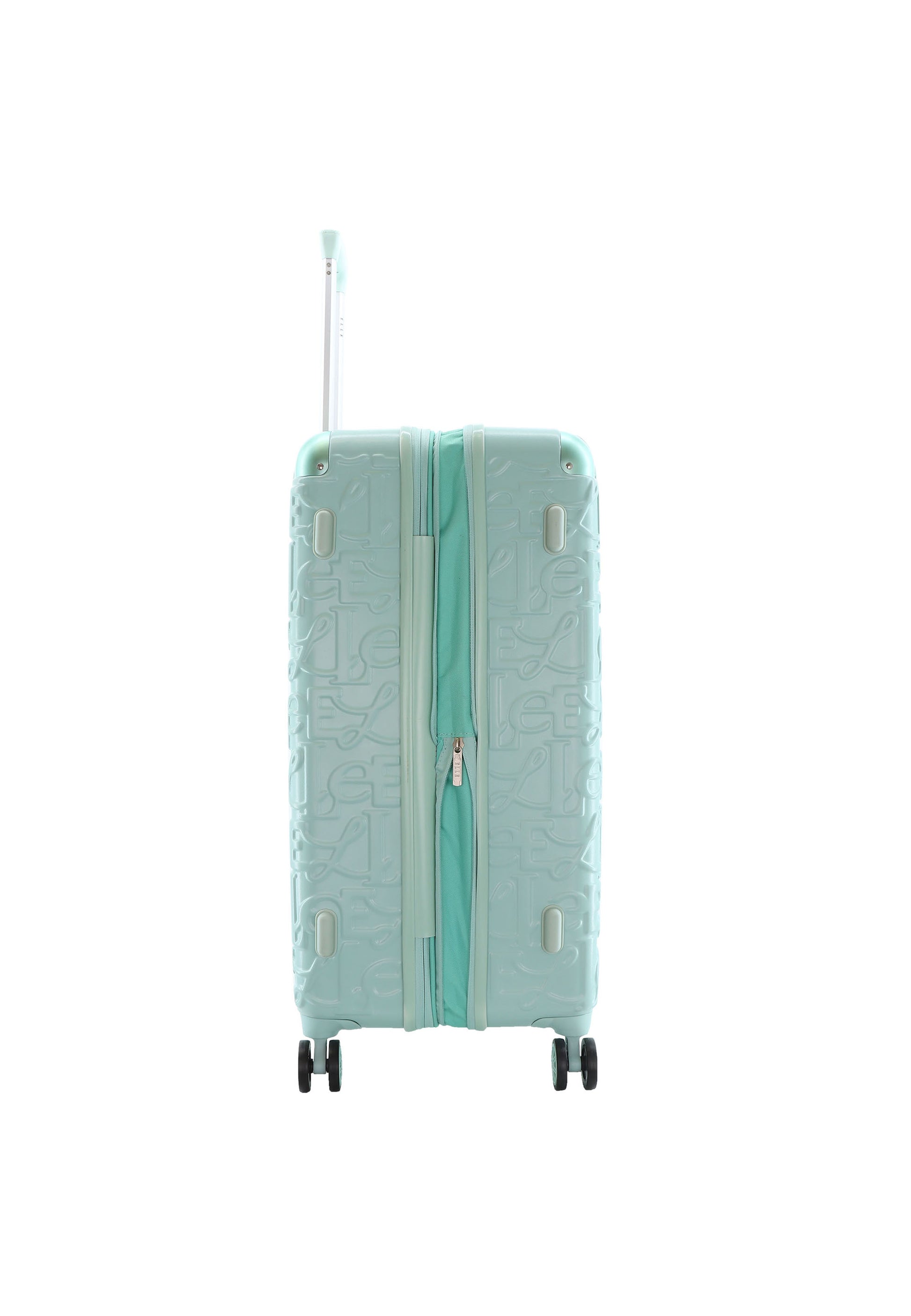 ELLE - Alors Hartschalen-Kofferset / Trolley-Set / Reisekofferset - (S/M/L) Minzgrün