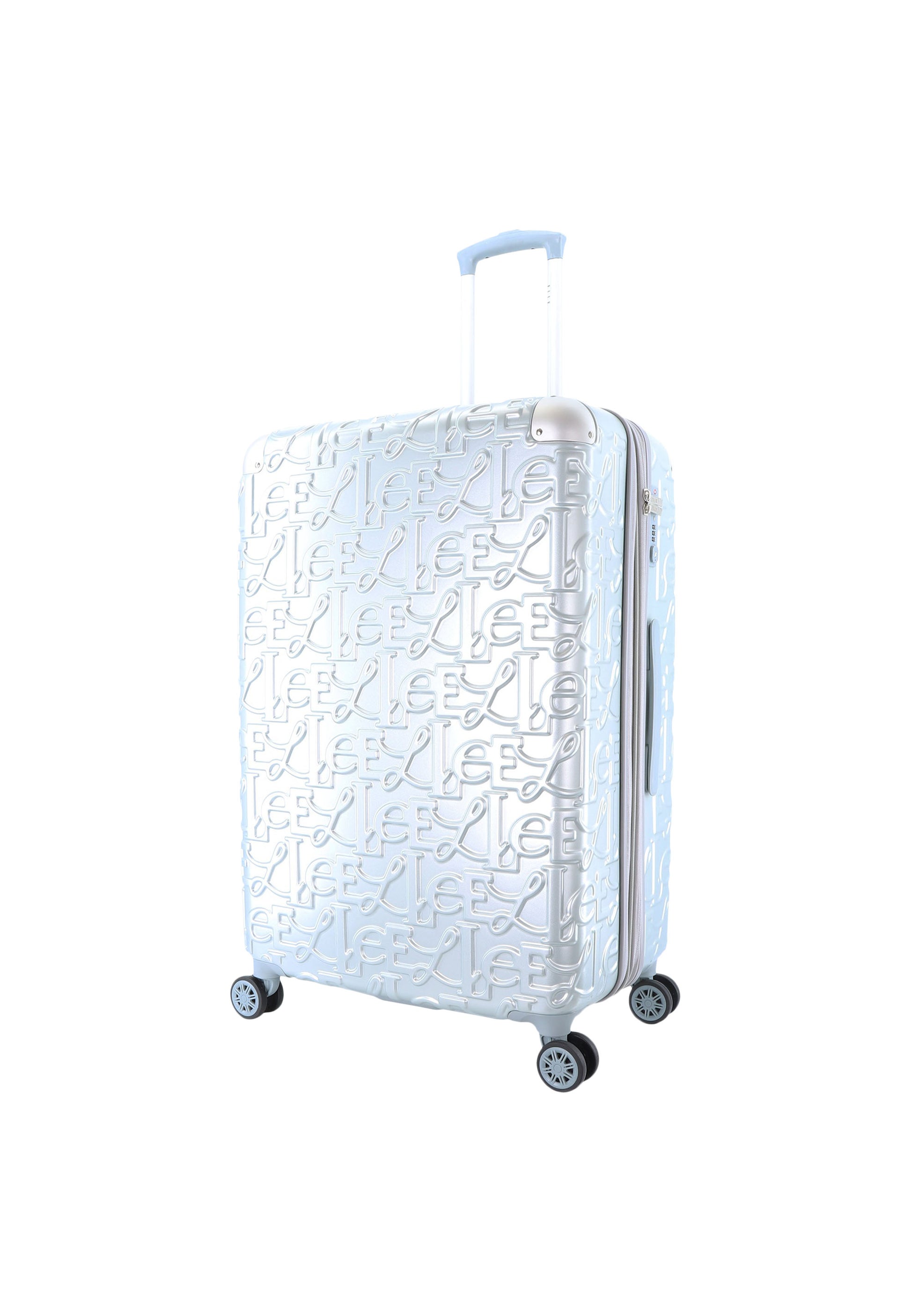 ELLE - Alors Hartschalenkoffer / Trolley / Reisekoffer - 70 cm - (Large) - Silber