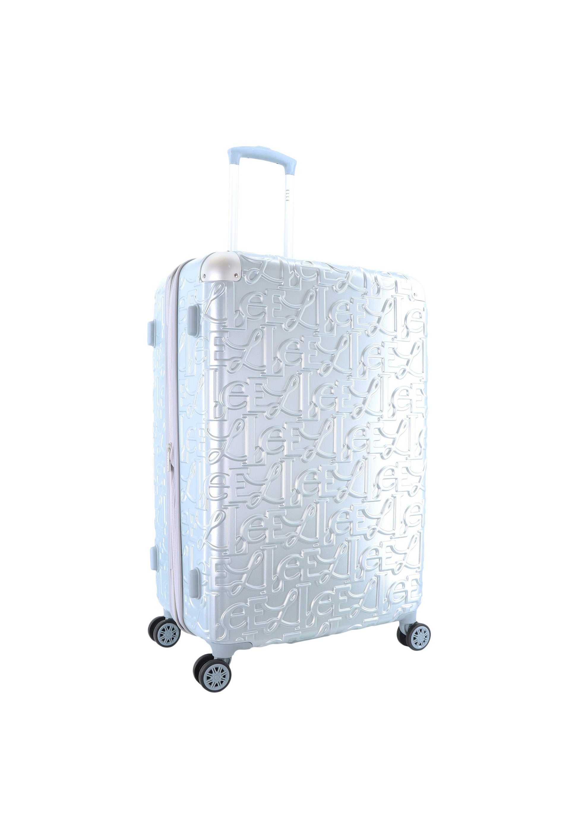 ELLE - Alors Hartschalenkoffer / Trolley / Reisekoffer - 70 cm - (Large) - Silber