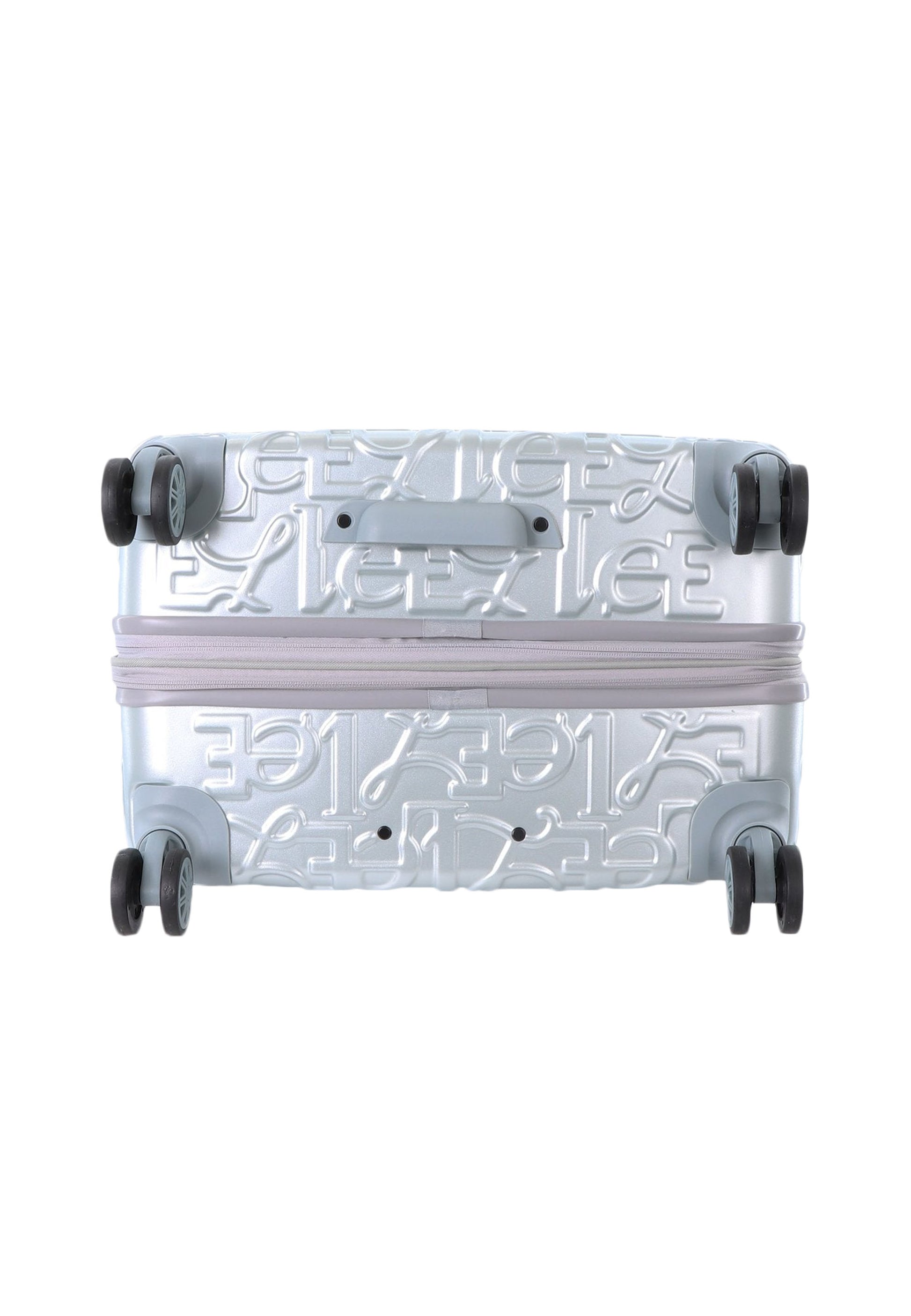 ELLE - Alors Hartschalenkoffer / Trolley / Reisekoffer - 70 cm - (Large) - Silber