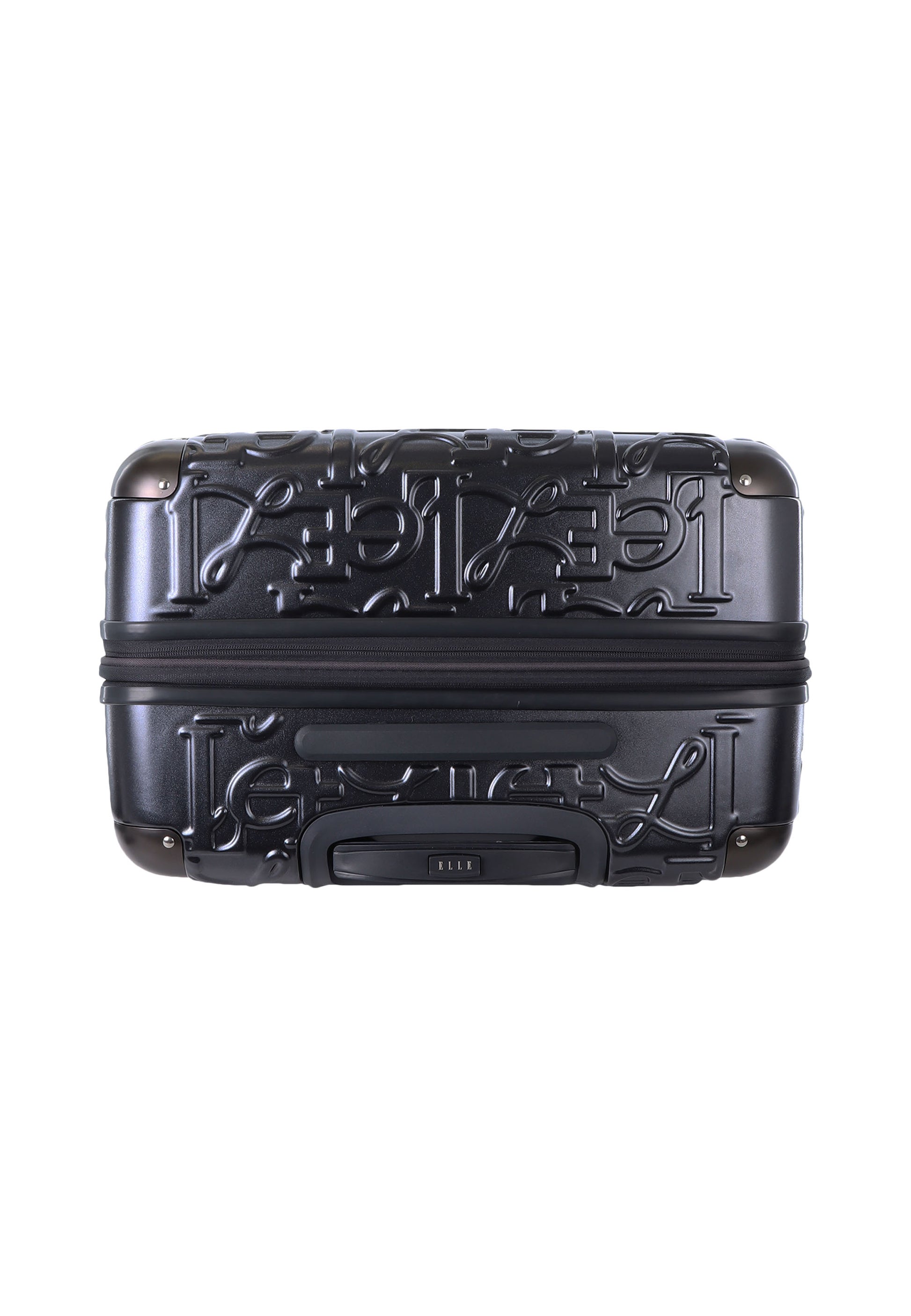 ELLE - Alors Hartschalen-Kofferset / Trolley-Set / Reisekofferset - (S/M/L) Anthrazit