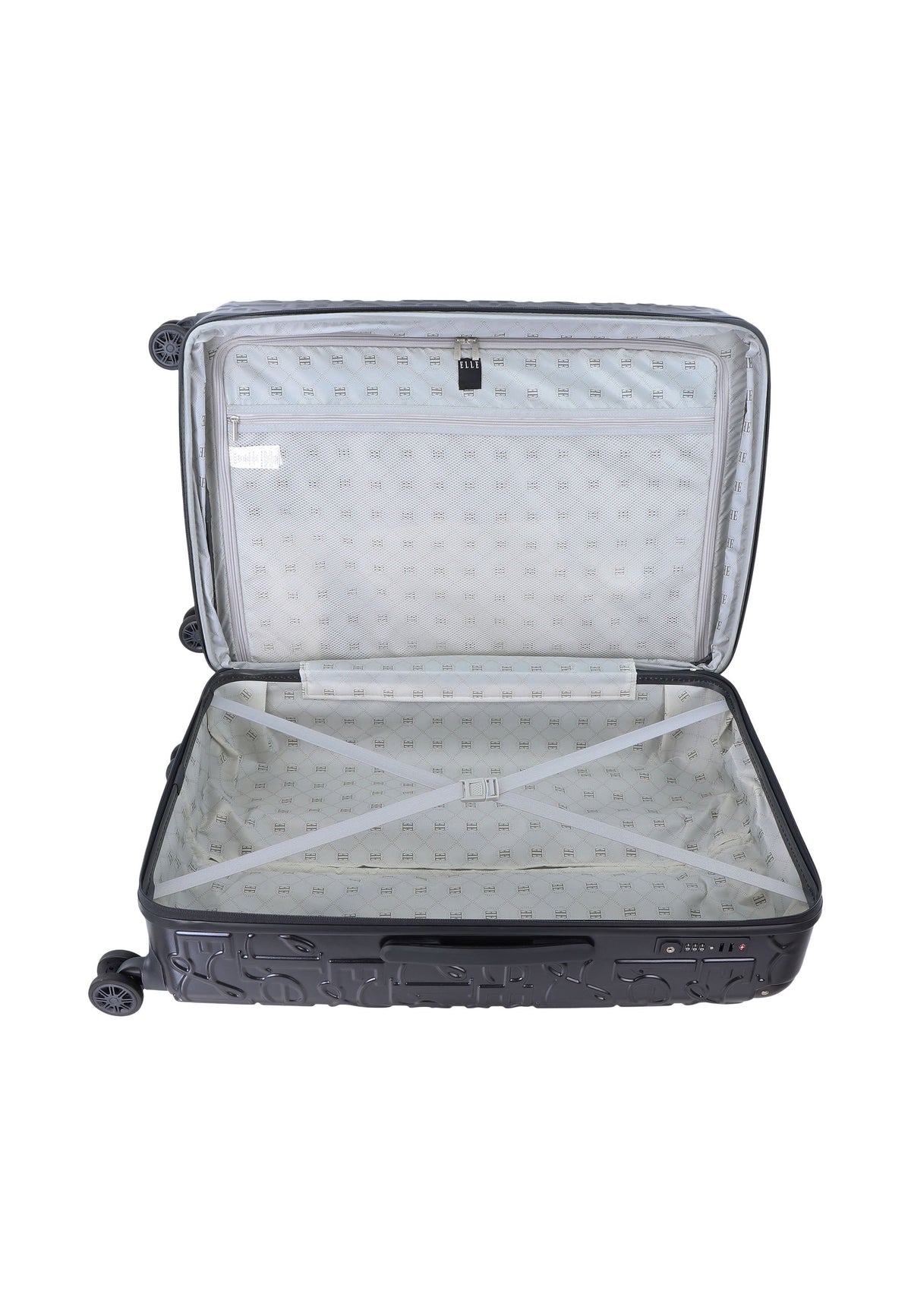 ELLE Alors Hartschalen-Kofferset 3-teilig - S/M/L - Antraciet – Produktansicht 8