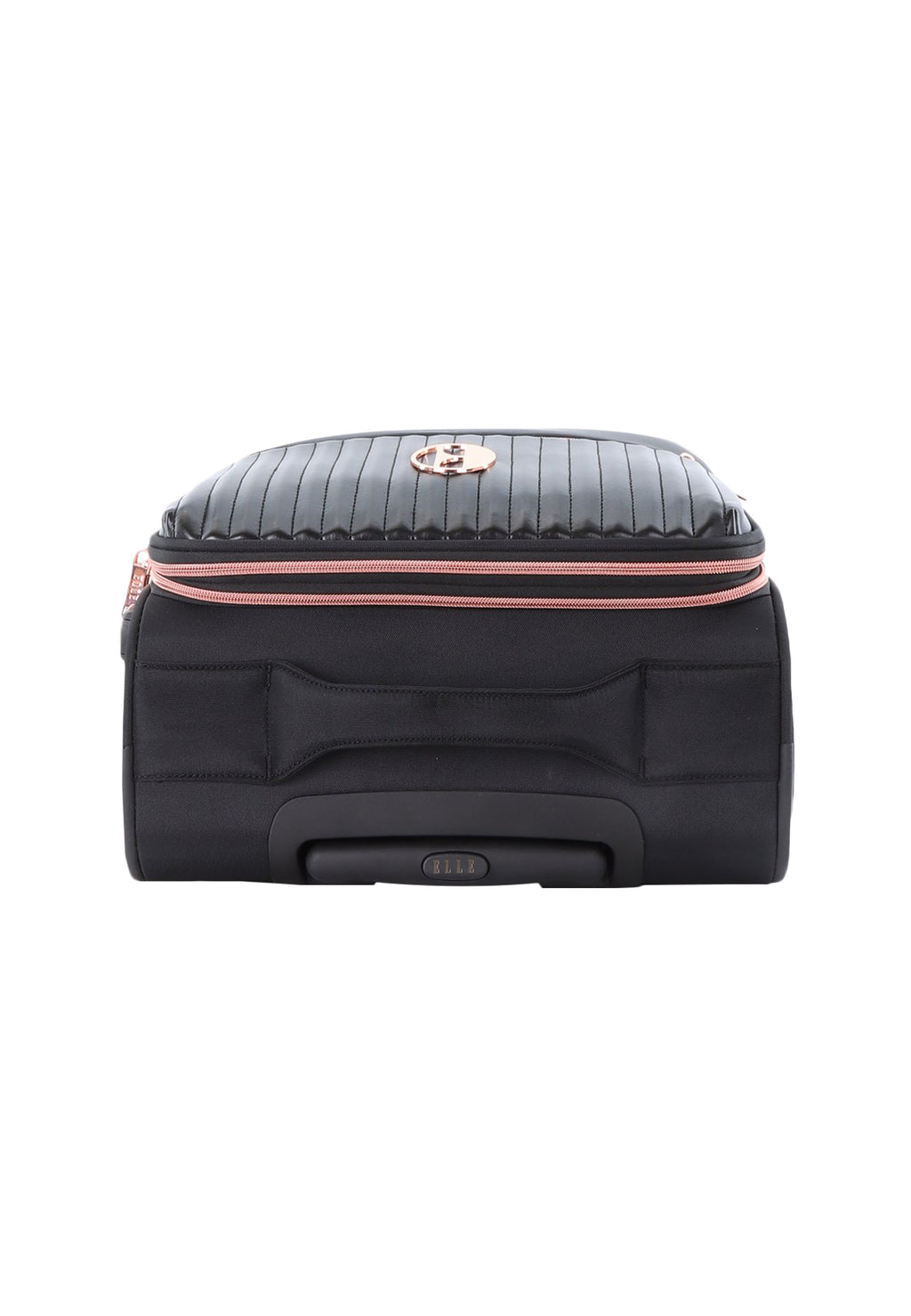 ELLE - Giant Handgepäck Weichschalenkoffer / Trolley / Reisekoffer - 55 cm - (Small) - Schwarz