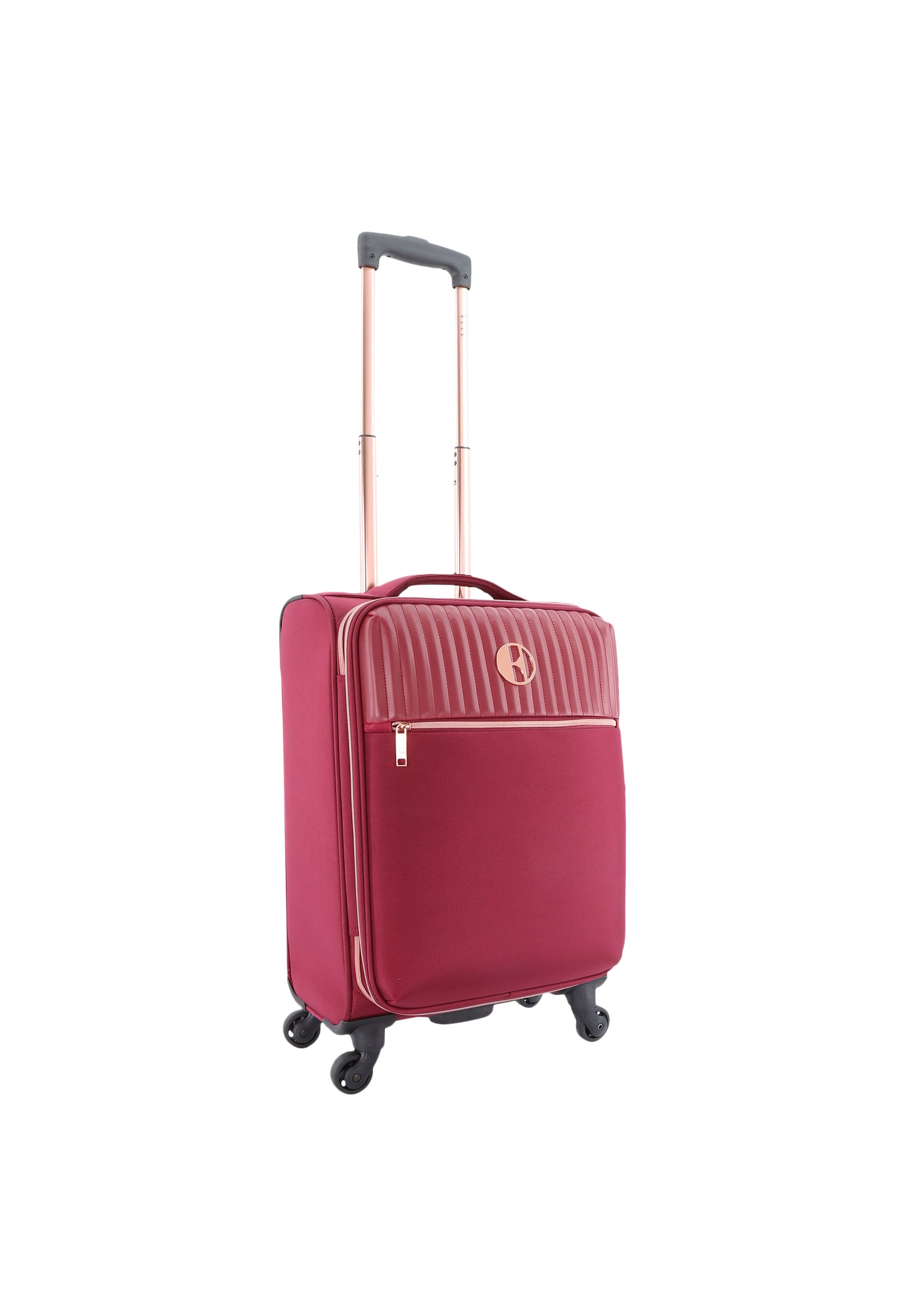 ELLE - Giant Handgepäck Weichschalenkoffer / Trolley / Reisekoffer - 55 cm - (Small) - Rot